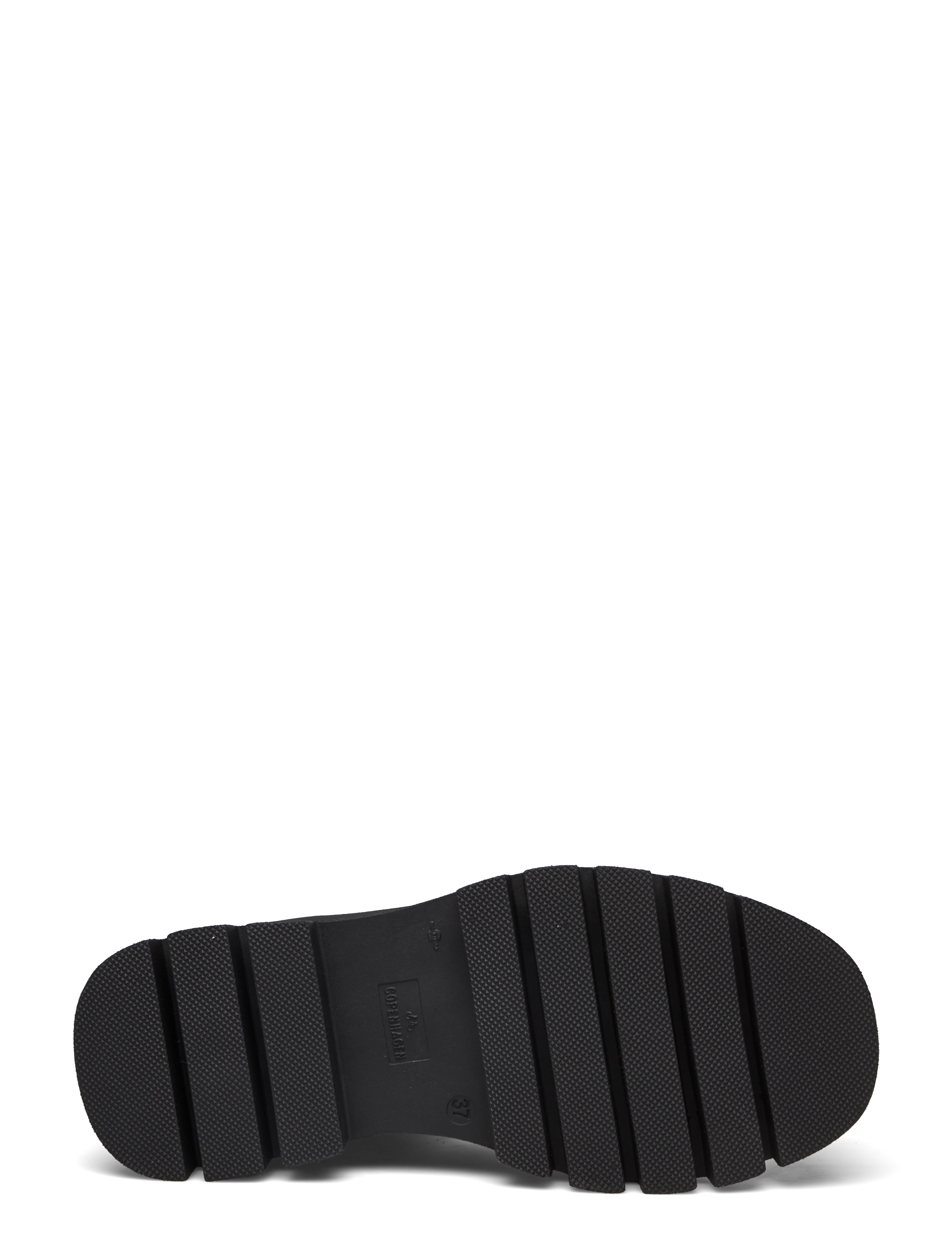 Copenhagen Studios - CPH686 nabuc chocolate - flache stiefeletten - black/black - 4