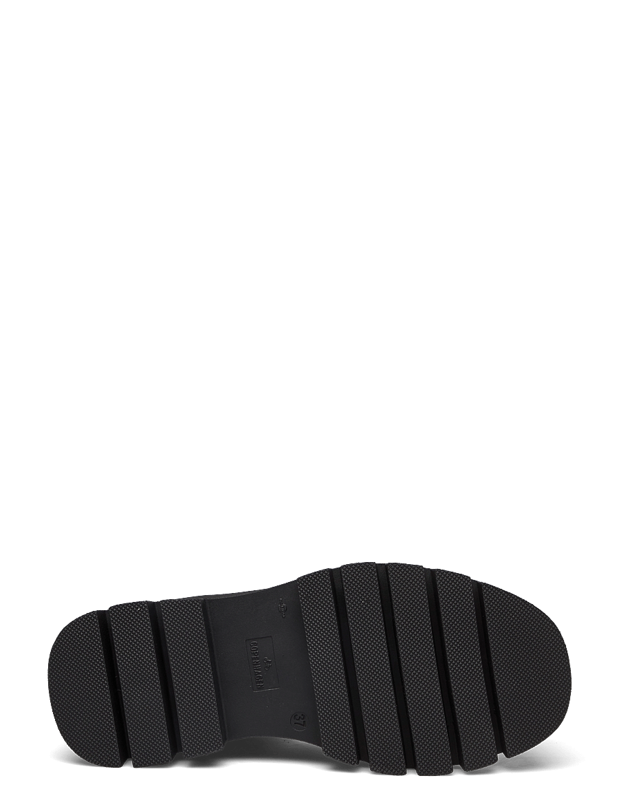 Copenhagen Studios - CPH686 nabuc chocolate - flat ankle boots - black/black - 4