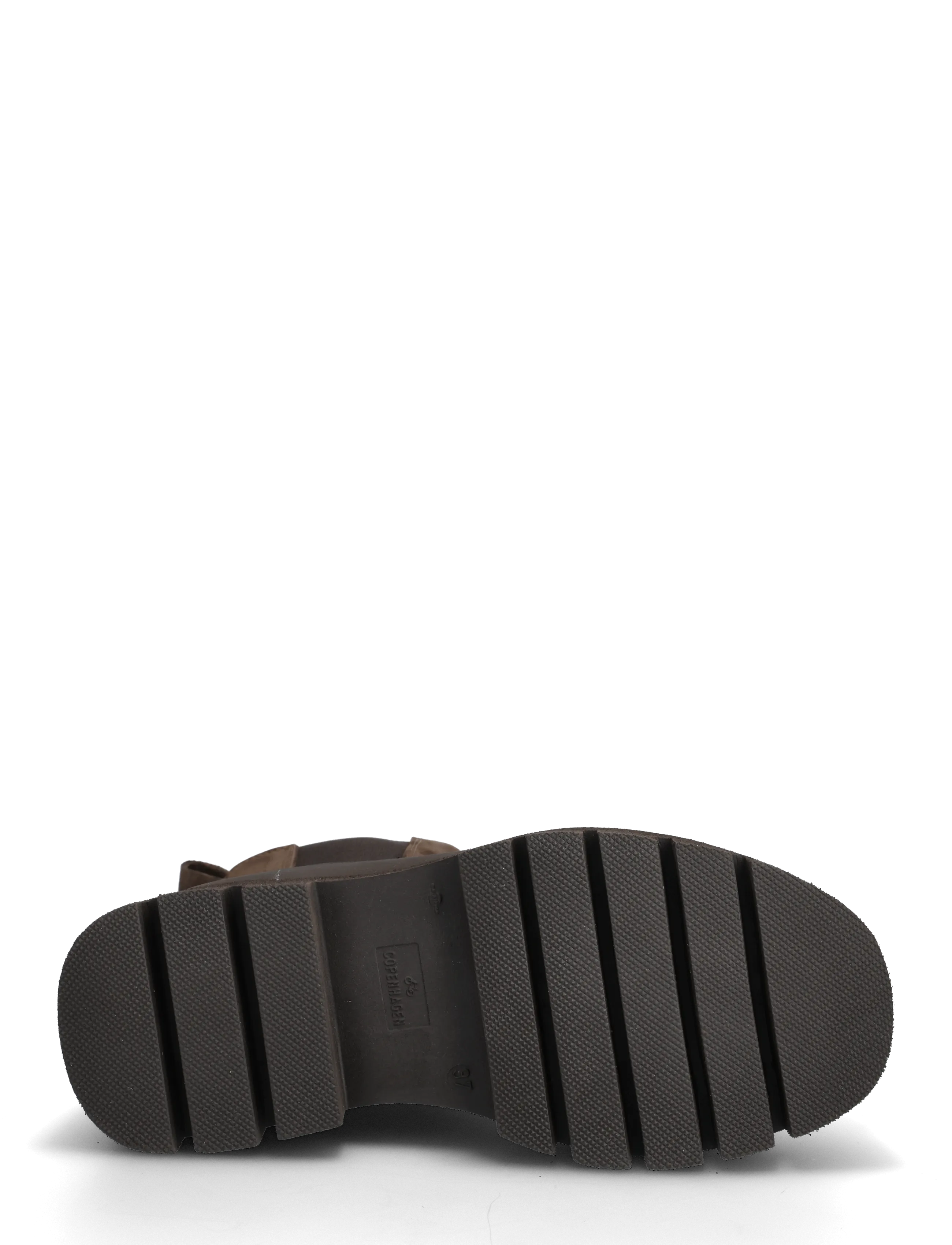Copenhagen Studios - CPH686 nabuc chocolate - flache stiefeletten - chocolate - 4