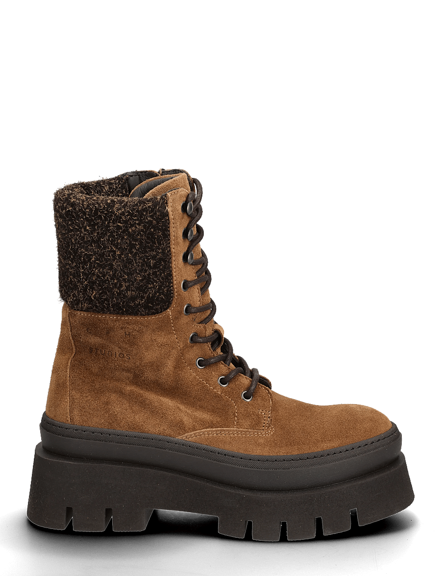 Copenhagen Studios - CPH692 suede brown - snørestøvler - brown - 1