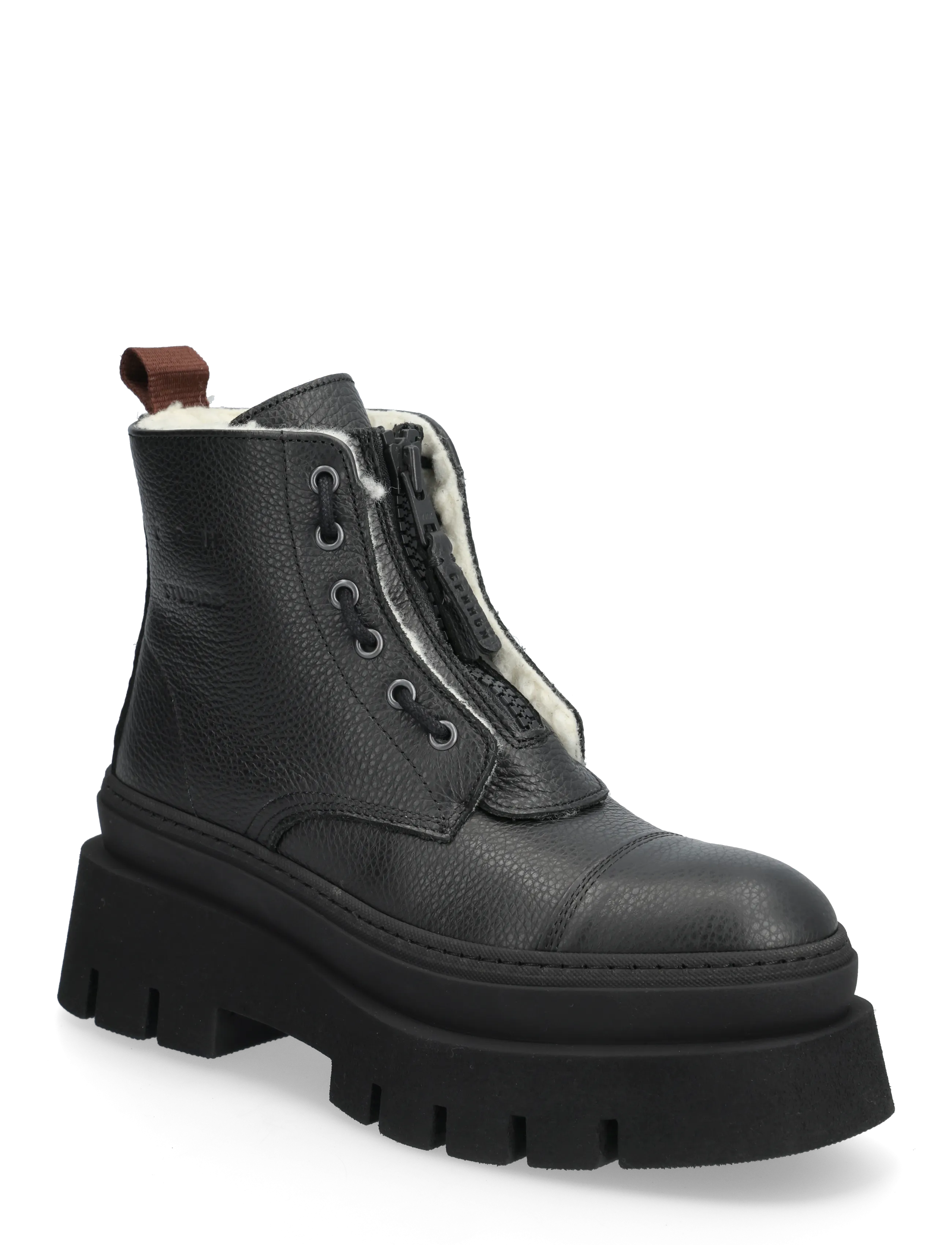 CPH693 grainy leather teddy black - TEDDY BLACK