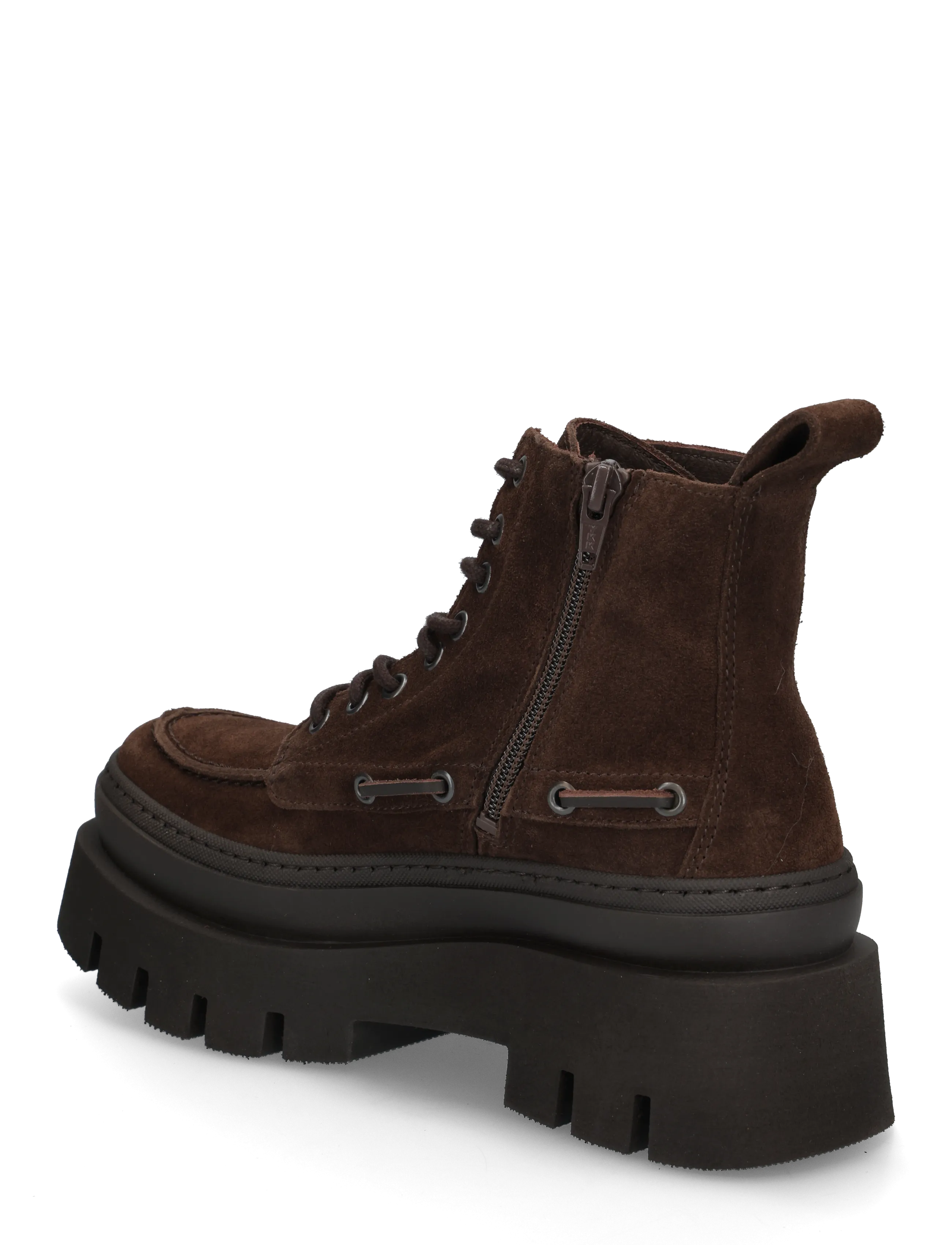 Copenhagen Studios - CPH697 leather black - geschnürte stiefel - chocolate - 1
