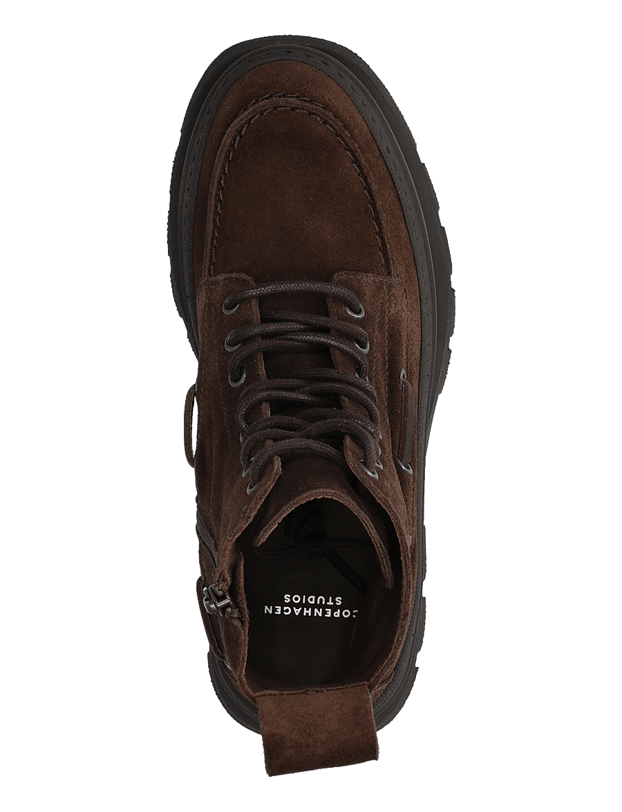 Copenhagen Studios - CPH697 leather black - geschnürte stiefel - chocolate - 3