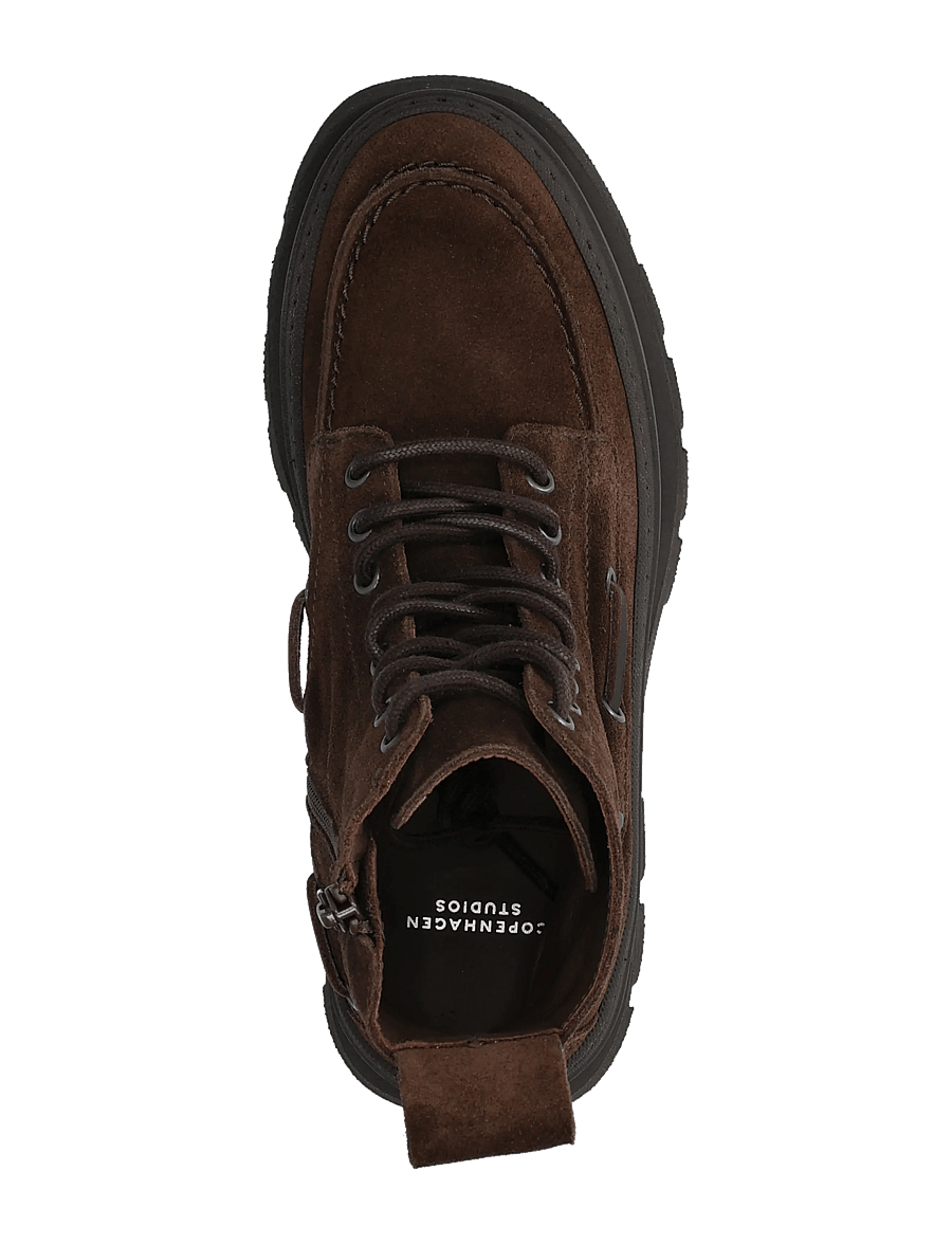Copenhagen Studios - CPH697 leather black - geschnürte stiefel - chocolate - 3