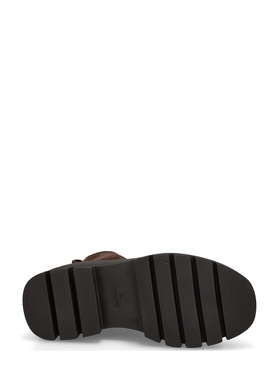 Copenhagen Studios - CPH697 leather black - geschnürte stiefel - chocolate - 4