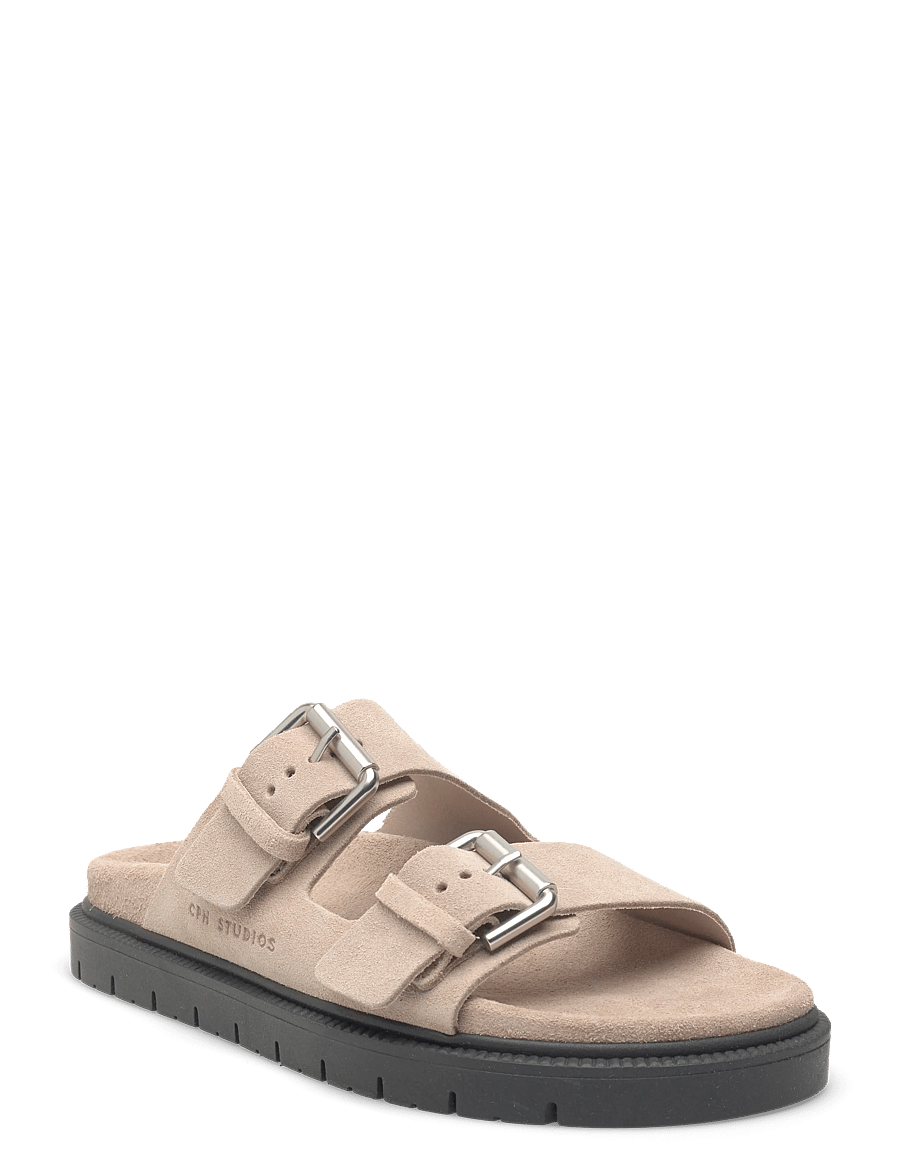 Copenhagen Studios - CPH701 suede sand - flade sandaler - sand - 0
