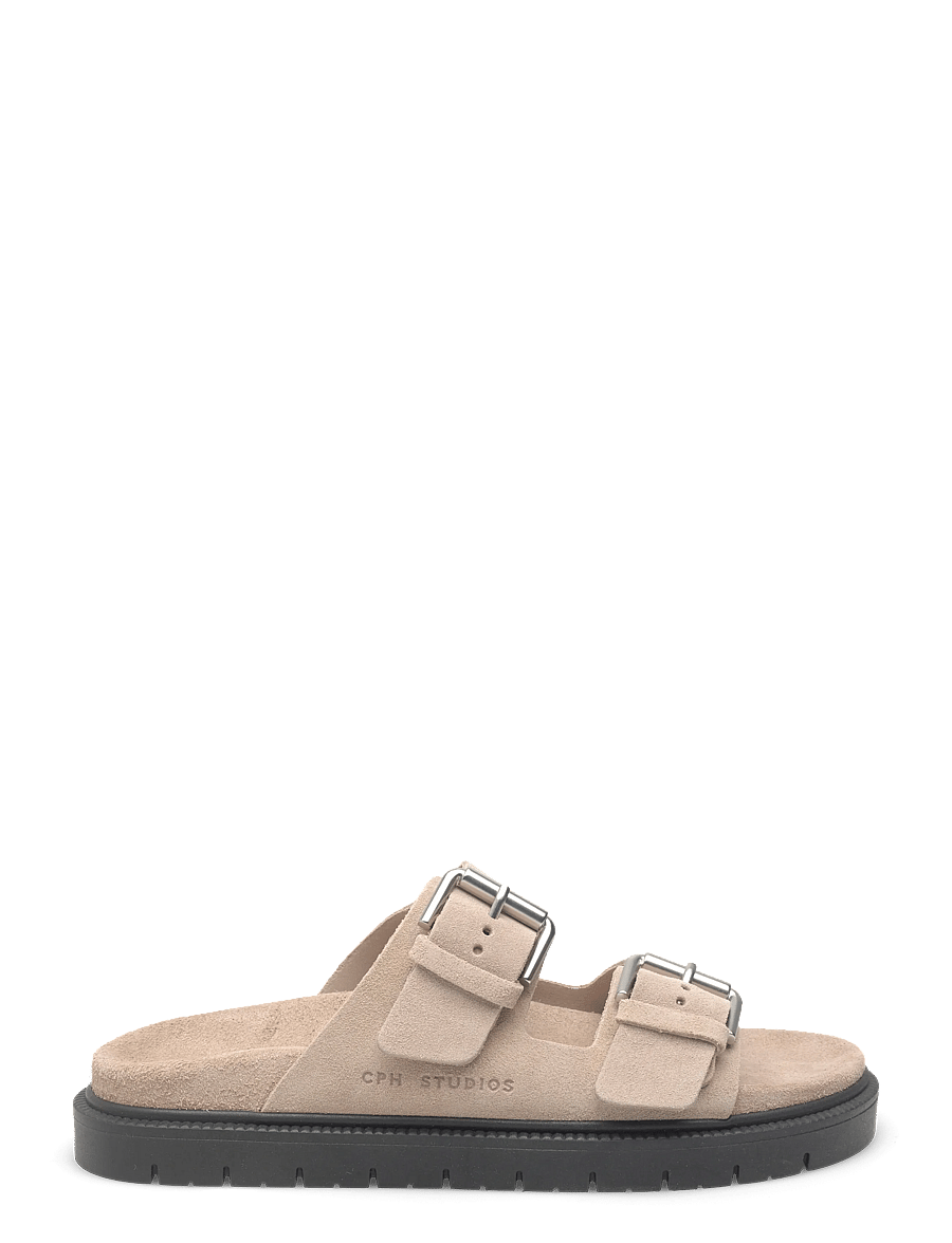 Copenhagen Studios - CPH701 suede sand - flade sandaler - sand - 1