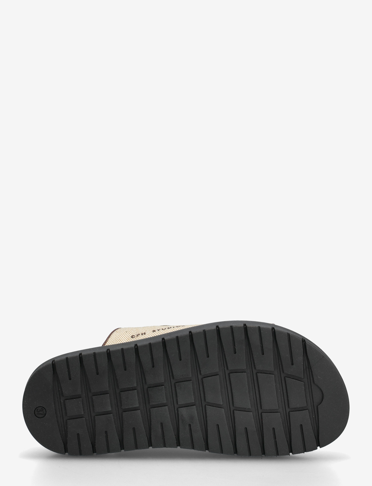 Copenhagen Studios - CPH704 material mix - flade sandaler - cream/chocolate - 4