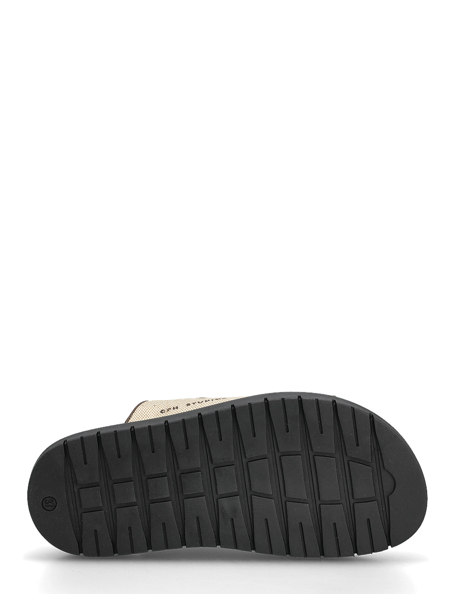 Copenhagen Studios - CPH704 material mix - madalad sandaalid - cream/chocolate - 4