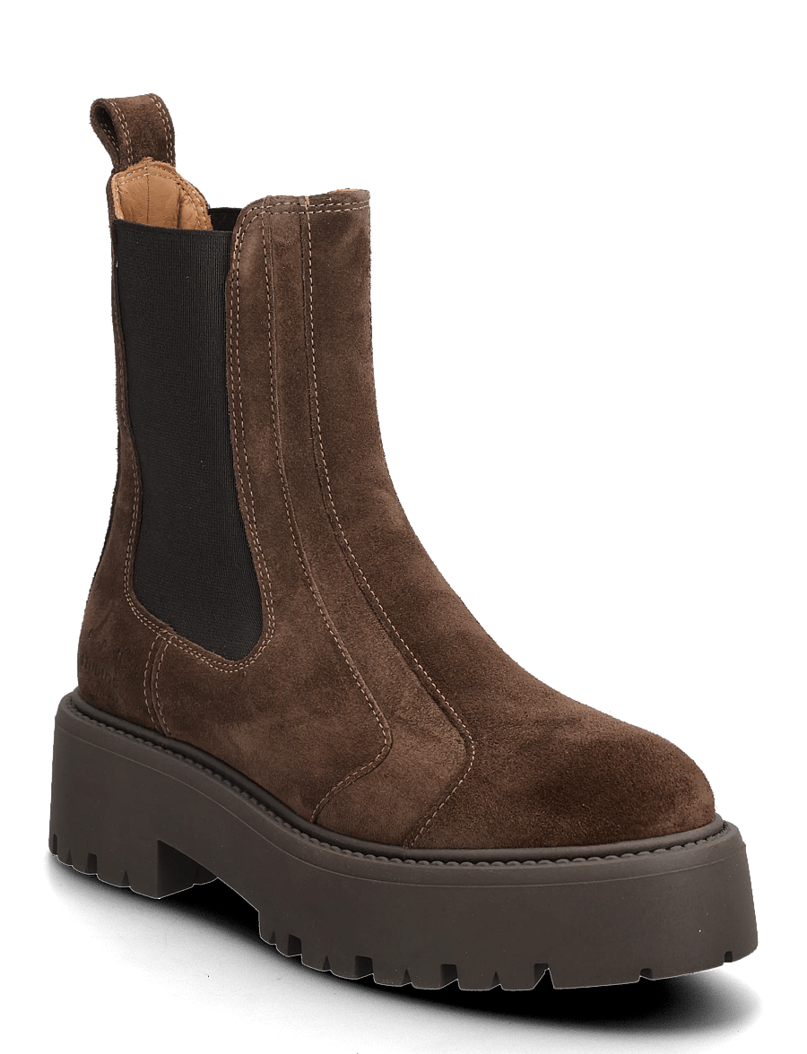Copenhagen Studios - CPH715 suede chocolate - chelsea boots - chocolate - 0