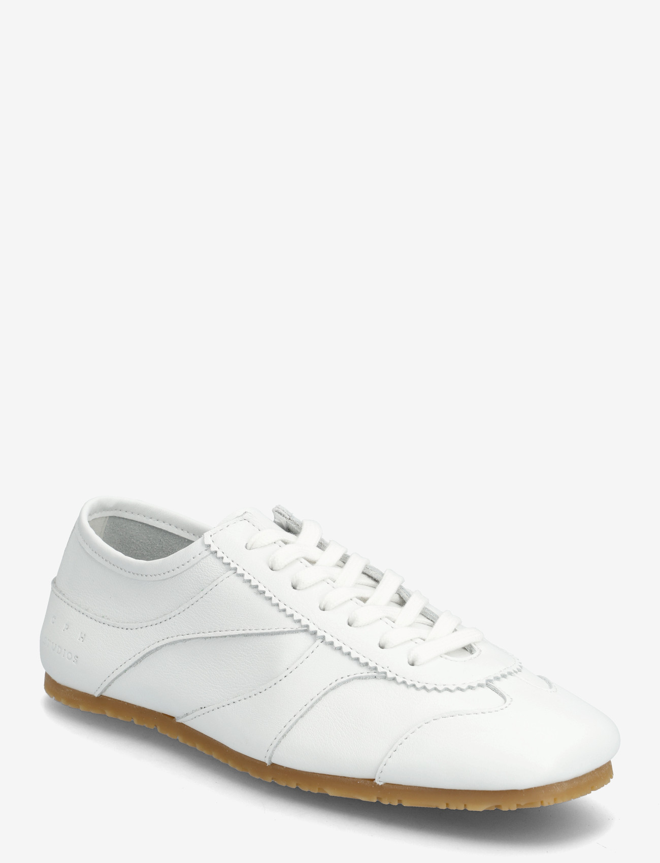 Copenhagen Studios - CPH717 leather mix new brown - konfirmation - white - 0