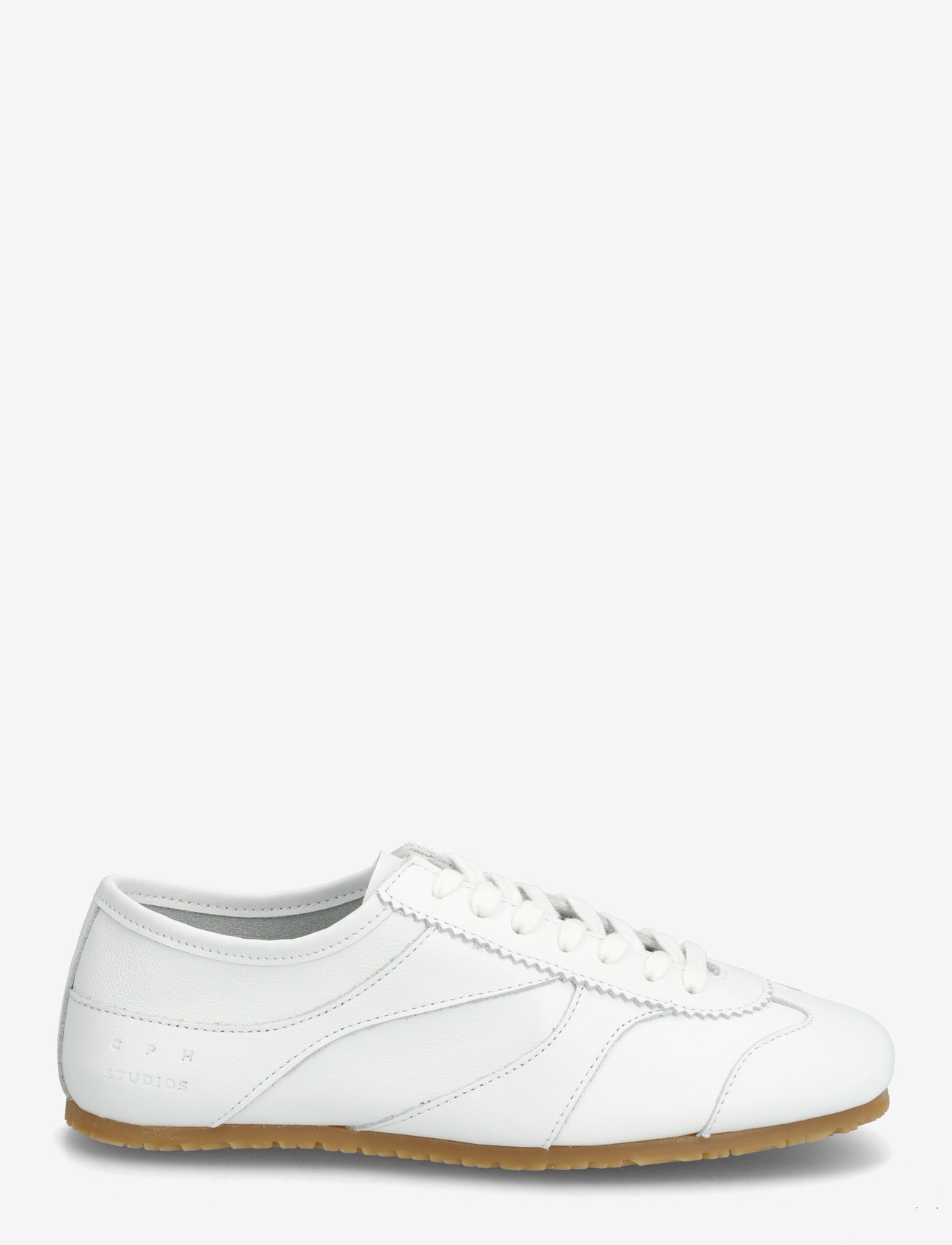 Copenhagen Studios - CPH717 leather mix new brown - konfirmation - white - 1