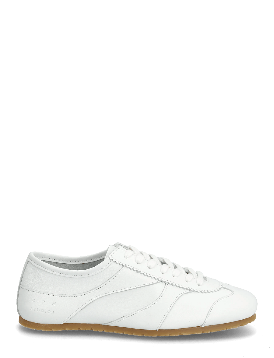 Copenhagen Studios - CPH717 leather mix soft pink - konfirmation - white - 1