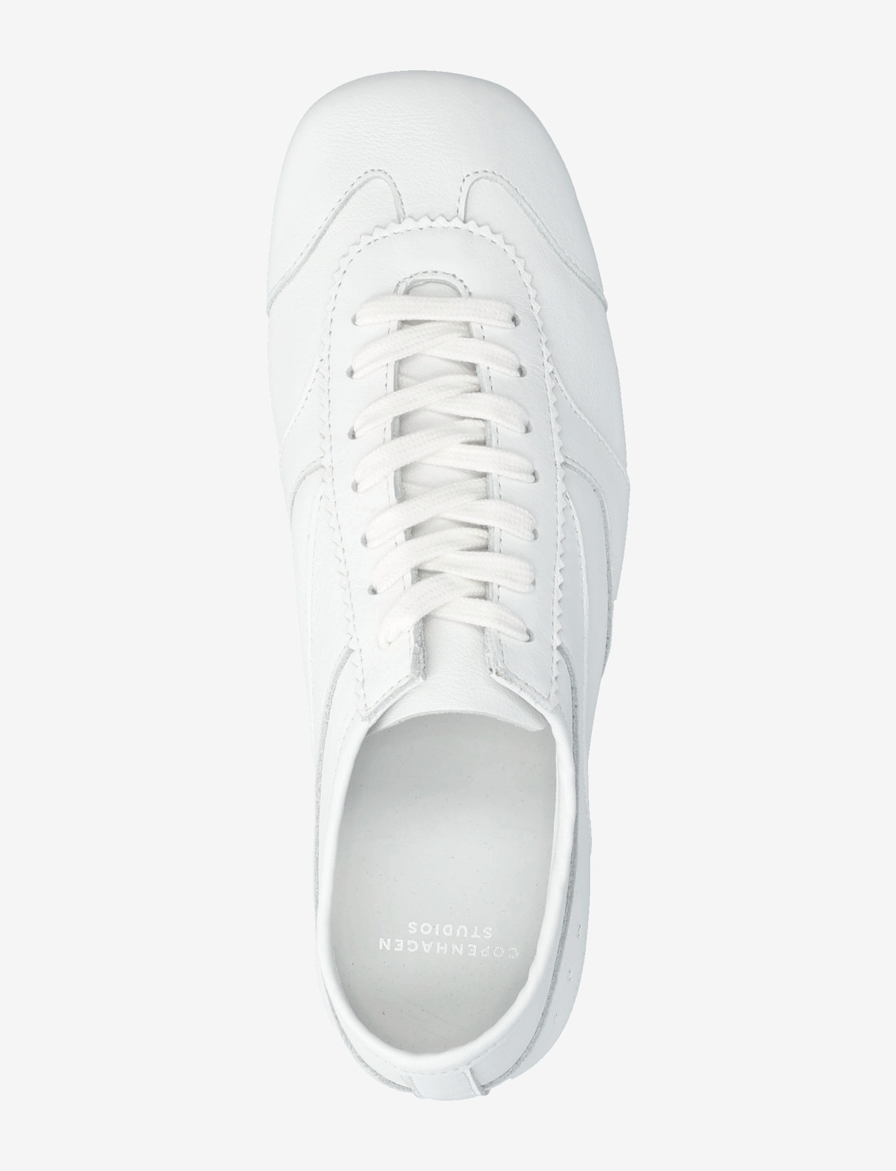 Copenhagen Studios - CPH717 leather mix new brown - konfirmation - white - 3