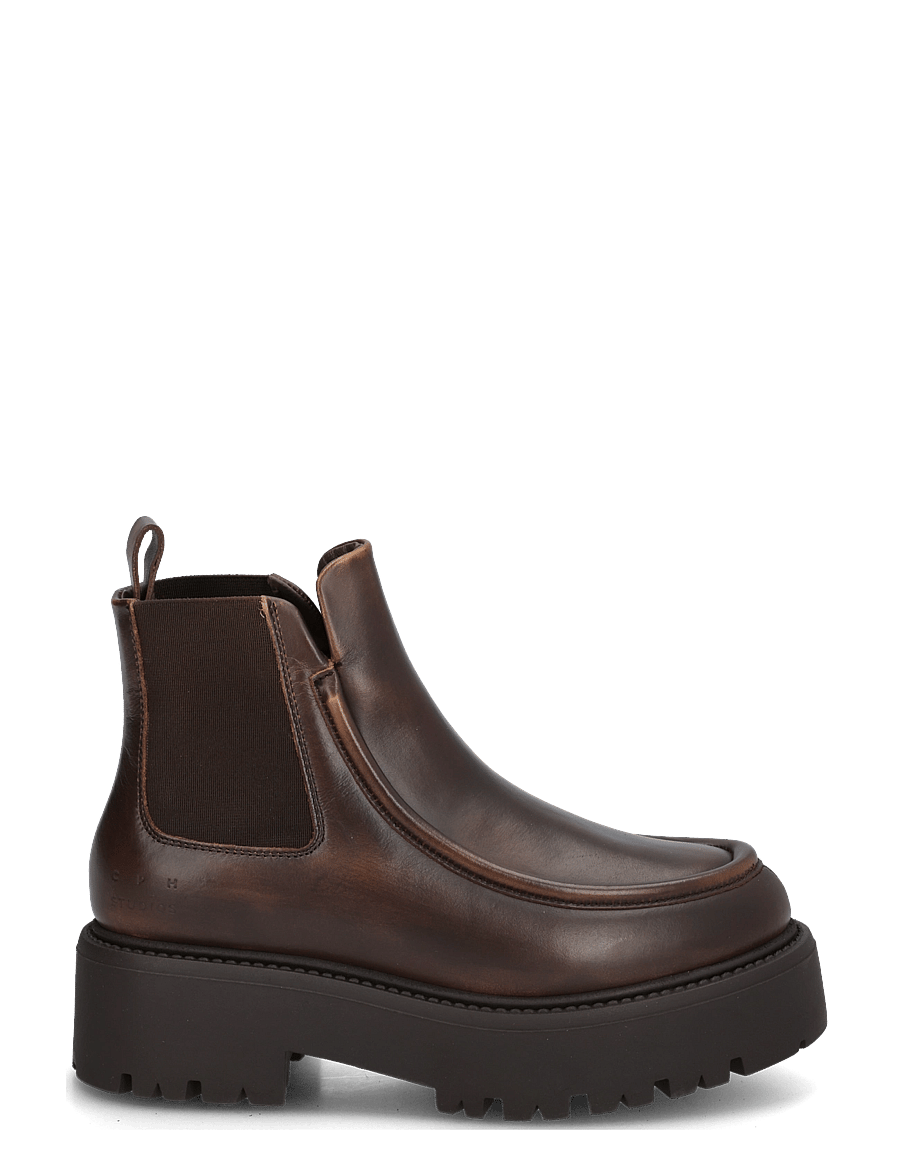 Copenhagen Studios - CPH725 vintage leather brown - flat ankle boots - brown - 2