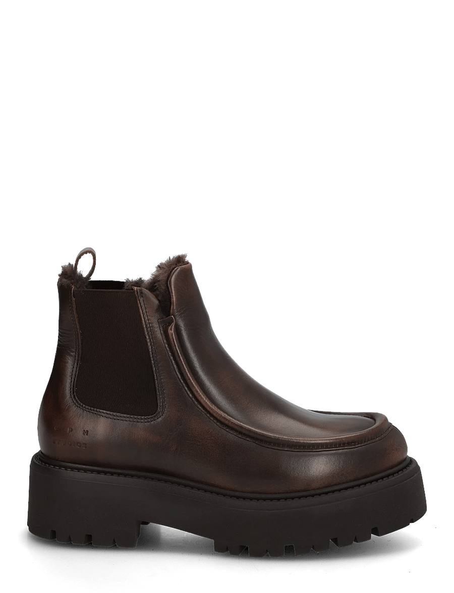 Copenhagen Studios - CPH725 vintage leather teddy brown - flache stiefeletten - teddy brown - 2