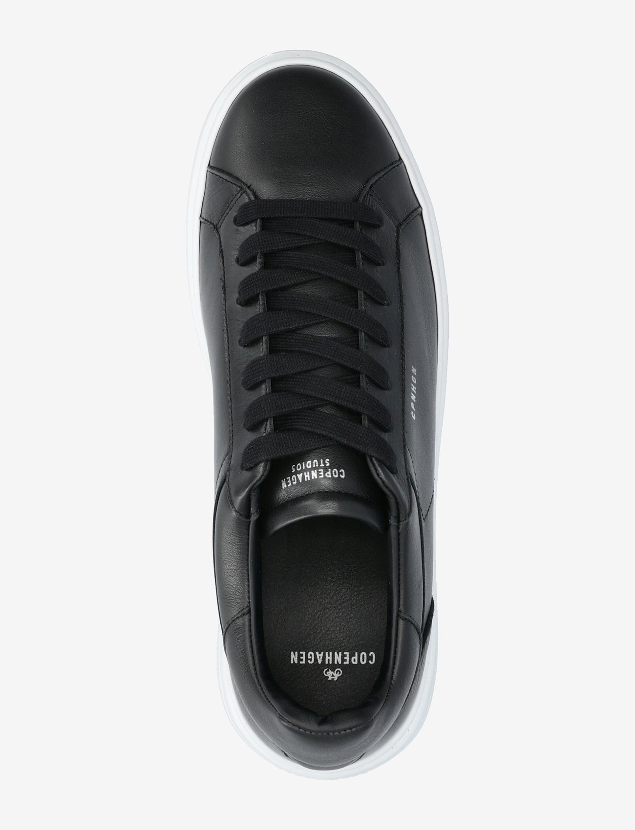 Copenhagen Studios - CPH72M vitello white - lave sneakers - black - 3