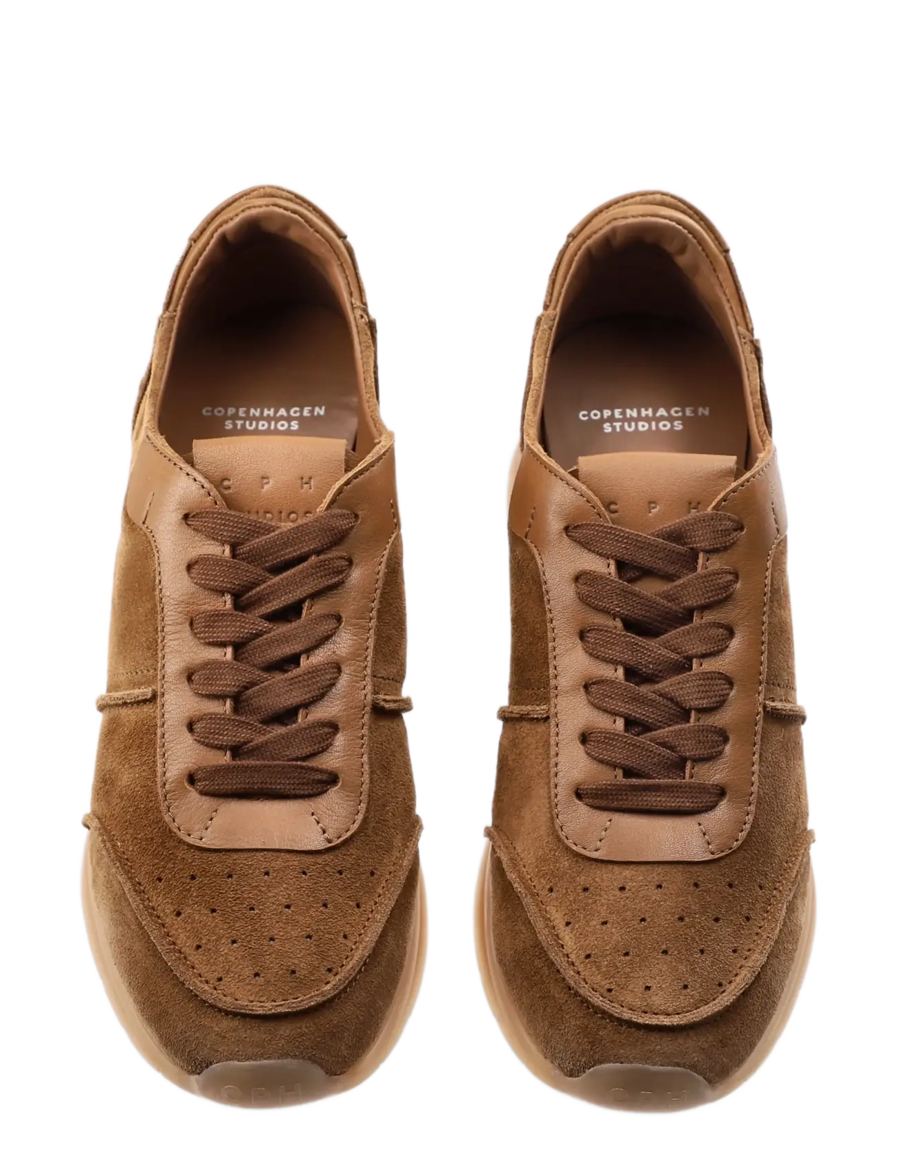 Copenhagen Studios CPH740 leather mix - Sneaker - NEW BROWN / brown