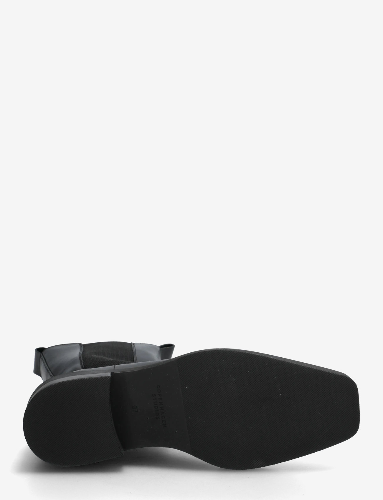 Copenhagen Studios - CPH747 suede chocolate - kontsaga poolsaapad - black - 4