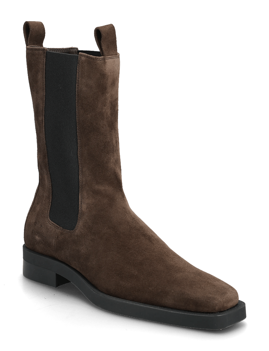 Copenhagen Studios - CPH747 suede chocolate - stiefeletten mit absatz - chocolate - 0