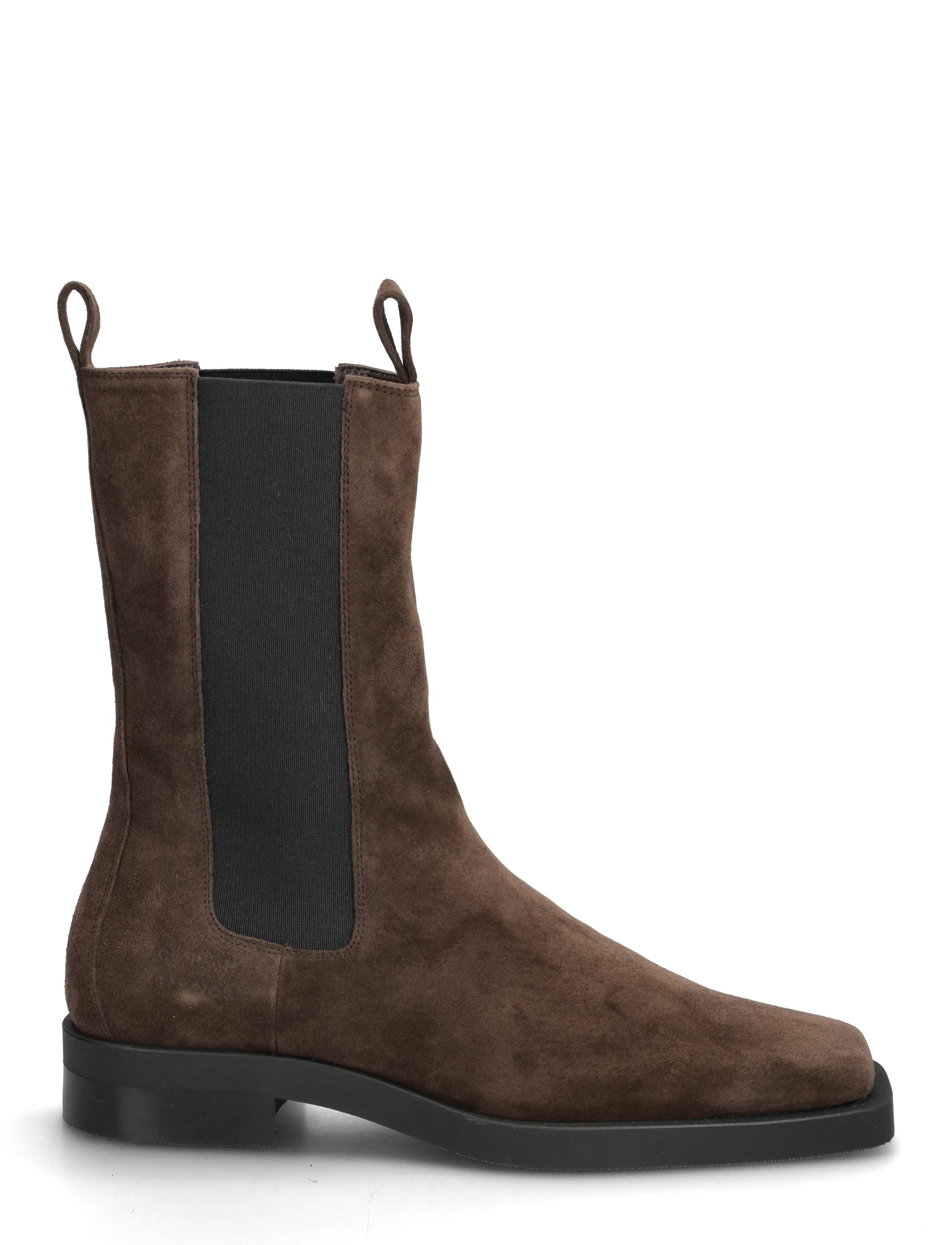 Copenhagen Studios - CPH747 suede chocolate - heeled ankle boots - chocolate - 1
