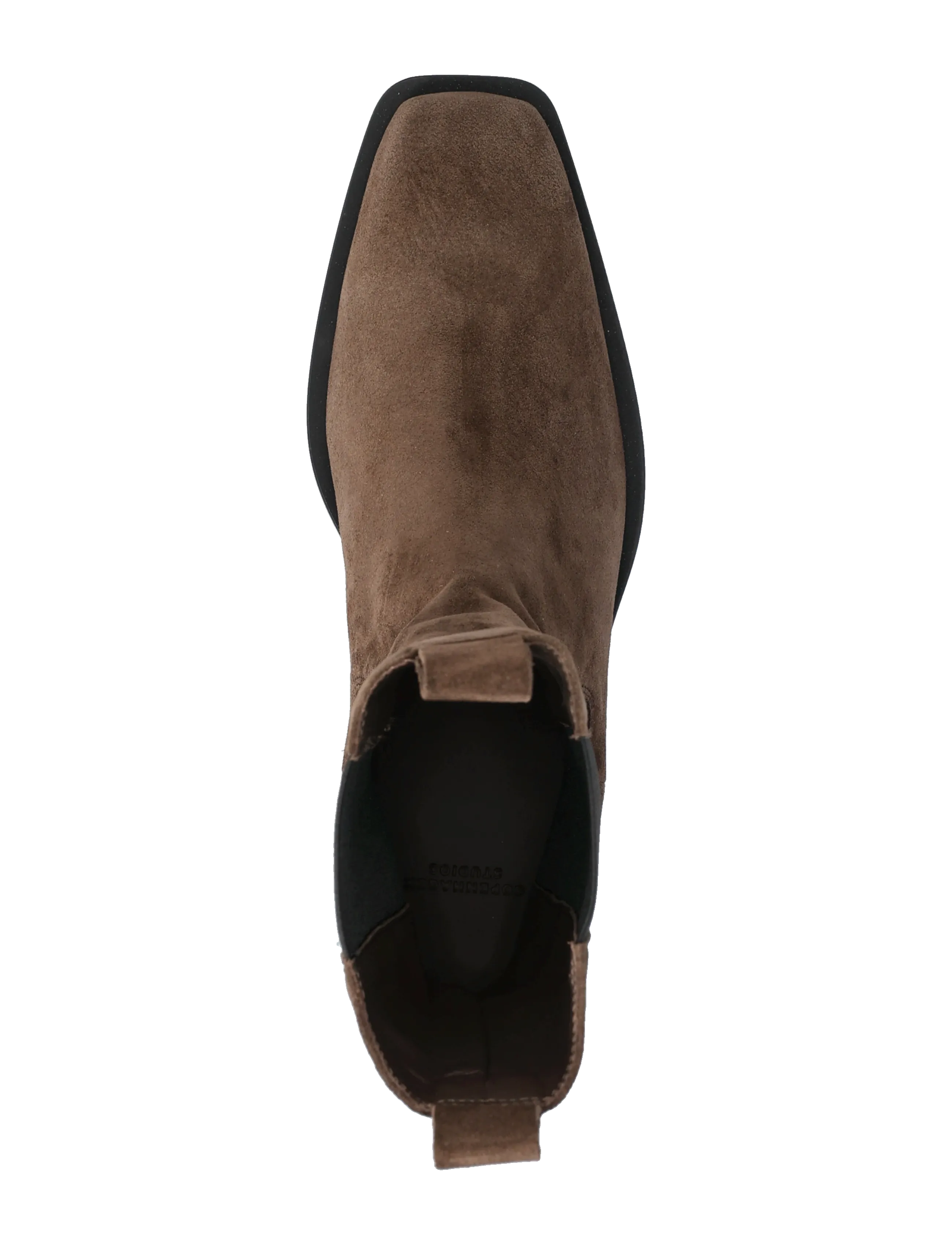 Copenhagen Studios - CPH747 suede chocolate - heeled ankle boots - chocolate - 3