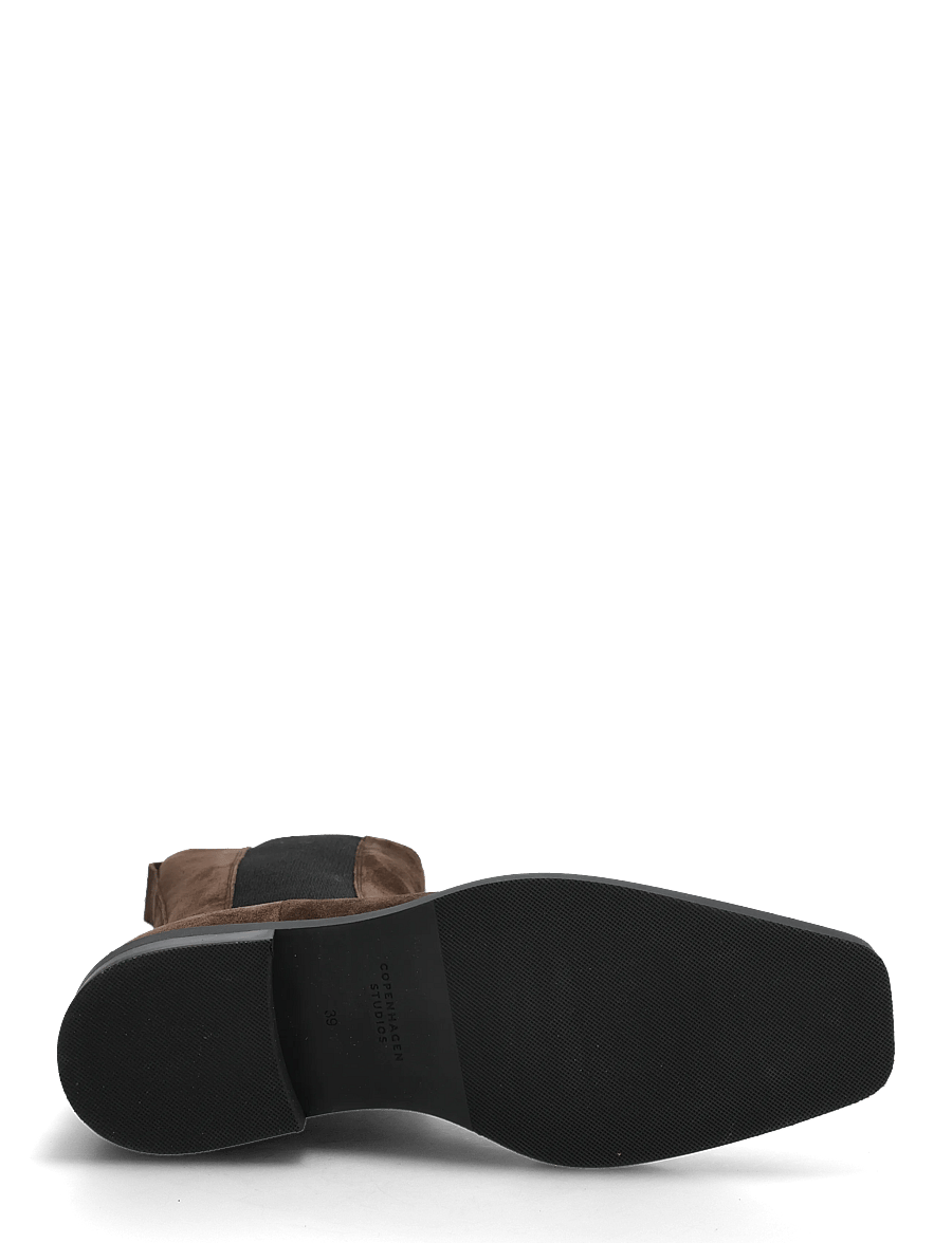 Copenhagen Studios - CPH747 suede chocolate - stiefeletten mit absatz - chocolate - 4