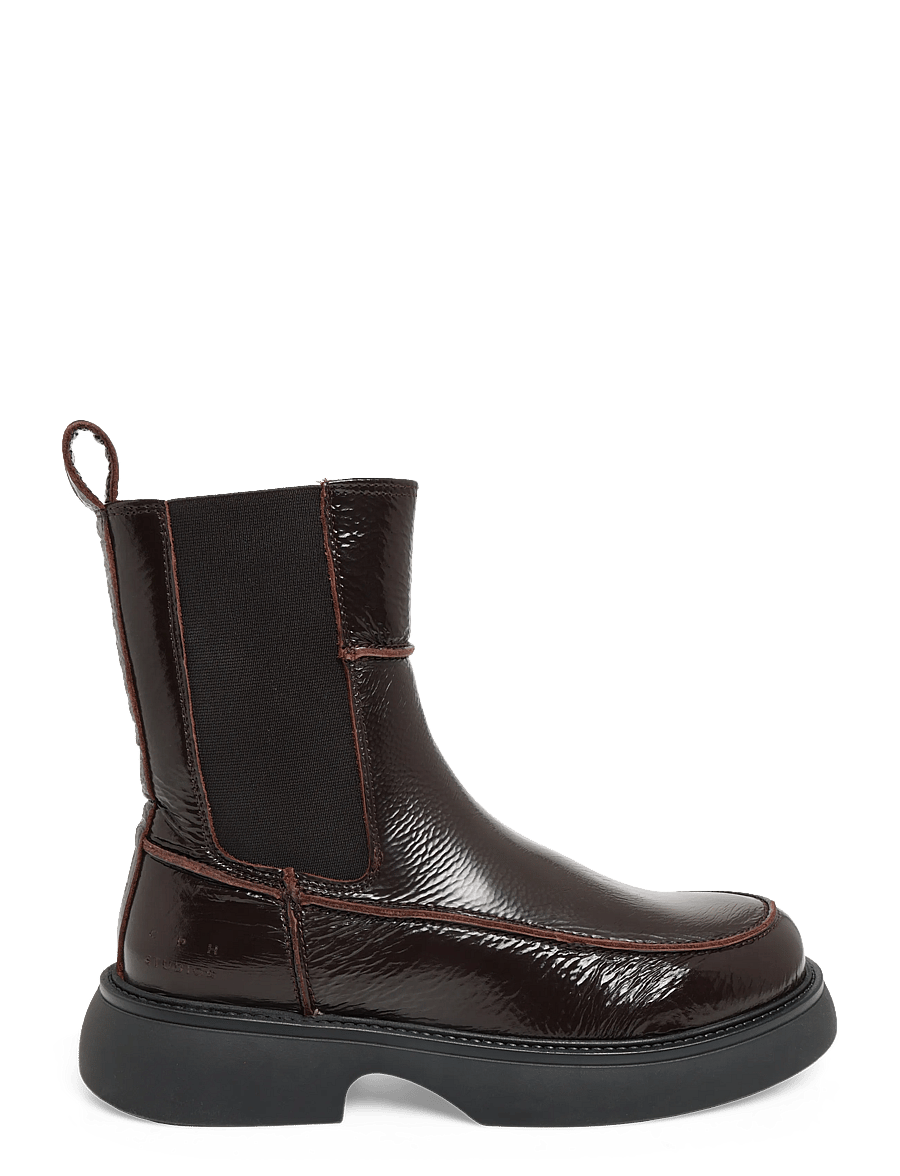 Copenhagen Studios - CPH759 patent leather black - chelsea boots - chocolate - 2