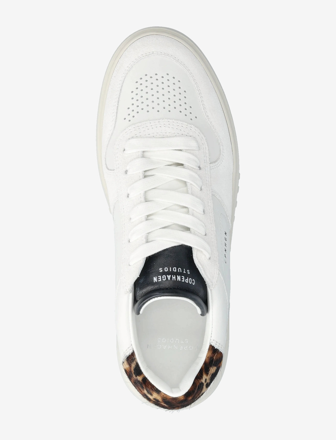 Copenhagen Studios - CPH75 hairy leather mix white/leo - white/leo - 3