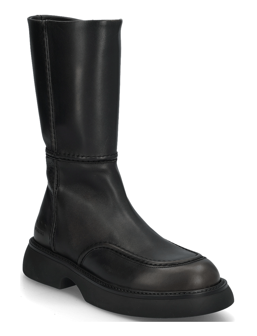 Copenhagen Studios - CPH760 vintage leather black - flache stiefeletten - black - 0