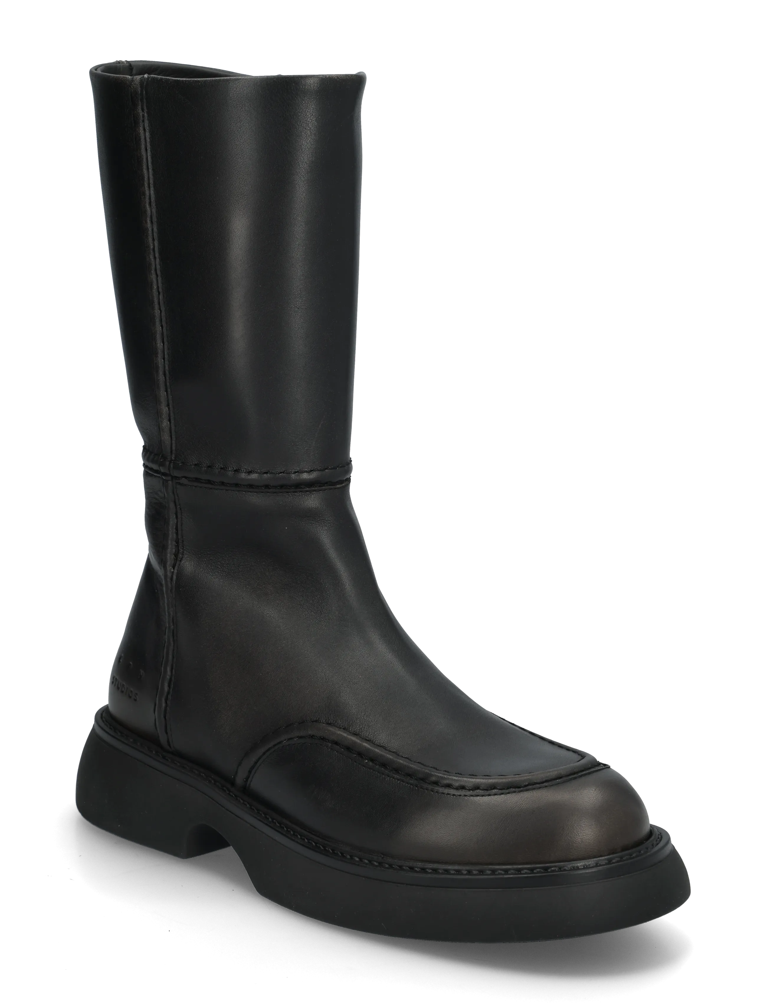 Copenhagen Studios CPH760 vintage leather black - Stiefel - BLACK / black
