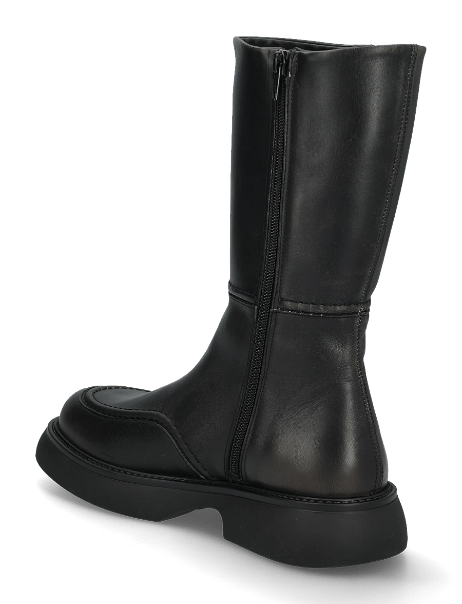 Copenhagen Studios - CPH760 vintage leather black - platta ankelboots - black - 1