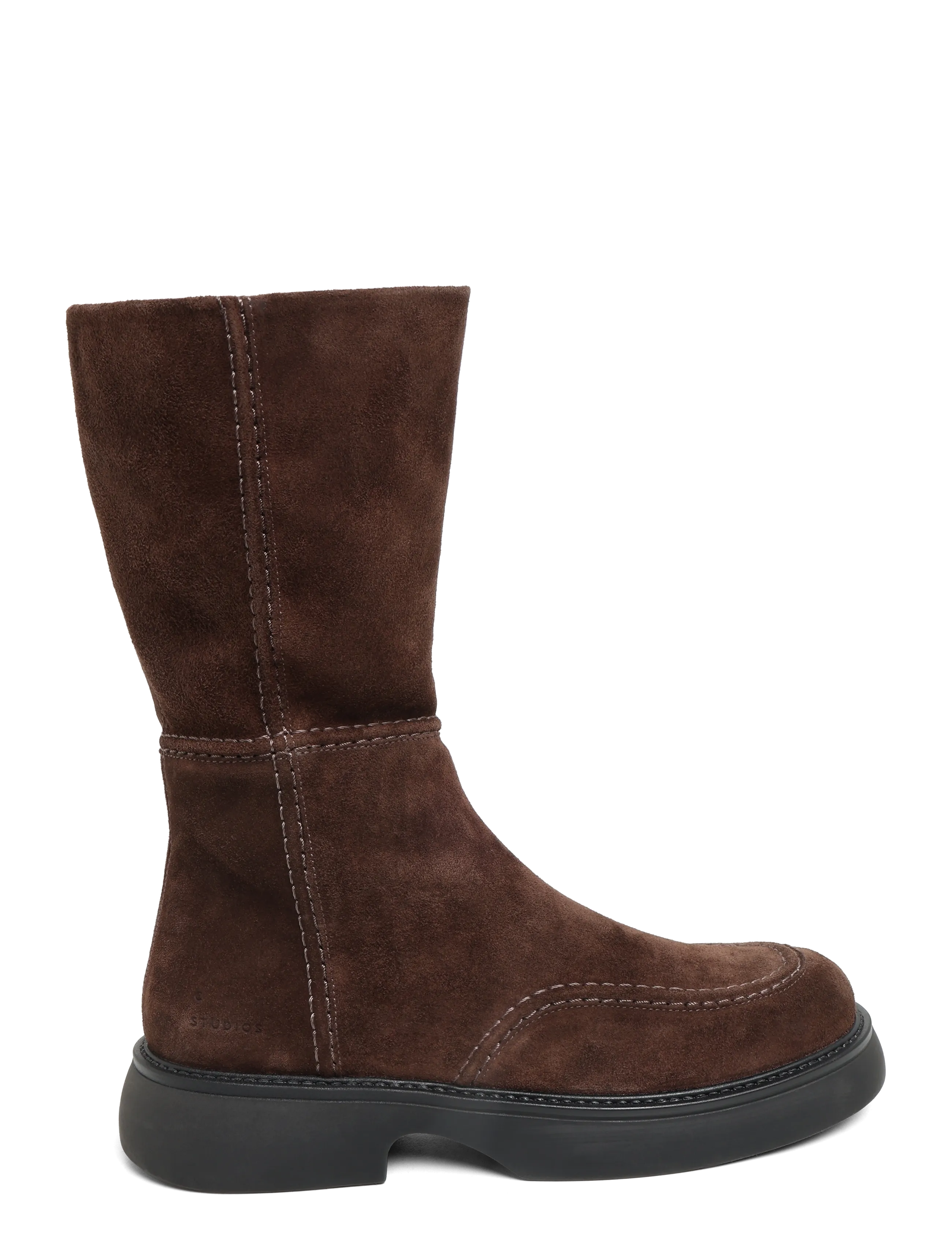 Copenhagen Studios - CPH760 vintage leather black - flade ankelstøvler - chocolate - 2