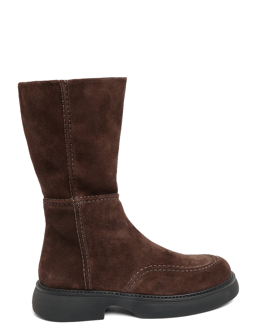 Copenhagen Studios - CPH760 vintage leather black - flade ankelstøvler - chocolate - 2