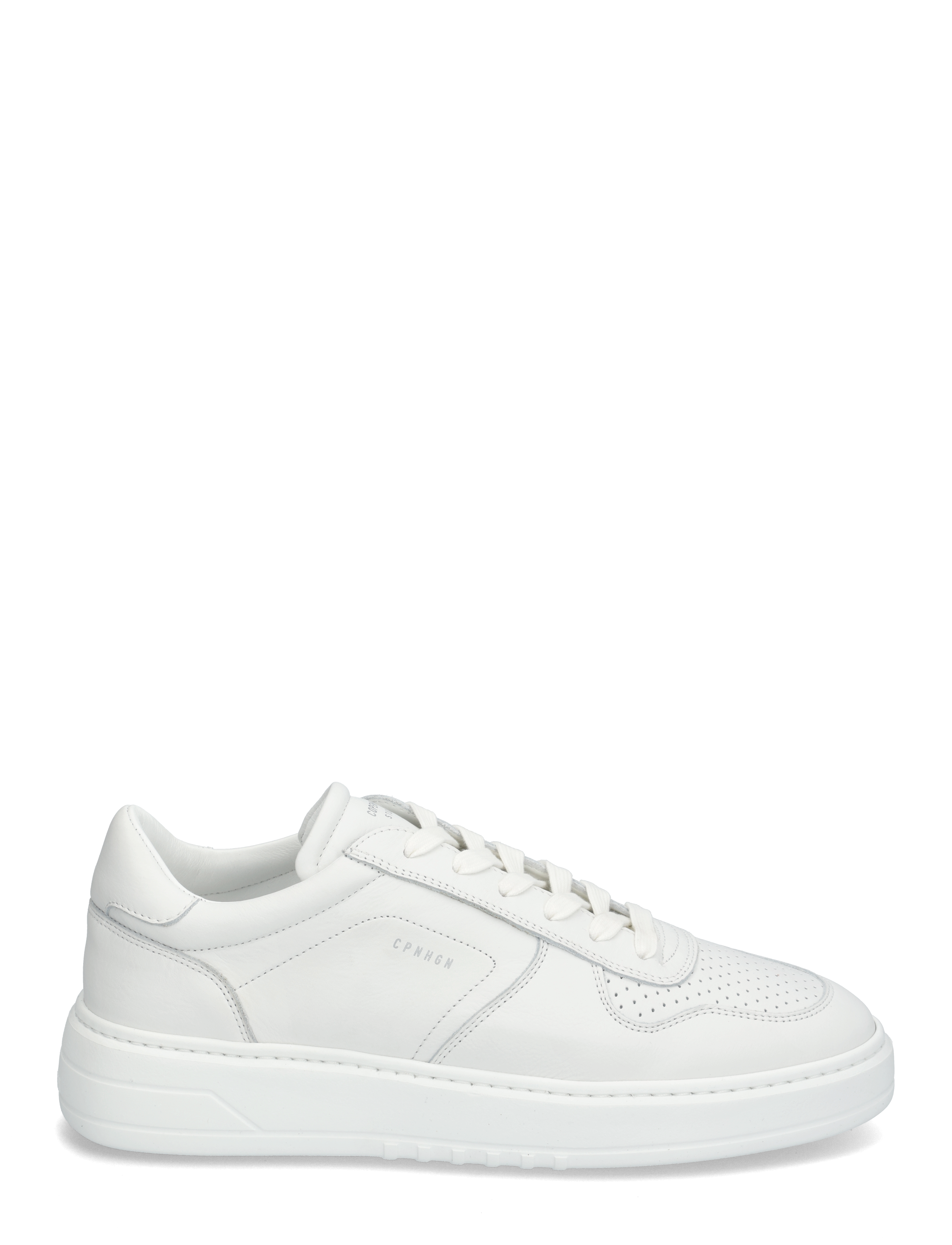 Copenhagen Studios - CPH77M leather mix white - låga sneakers - white - 1