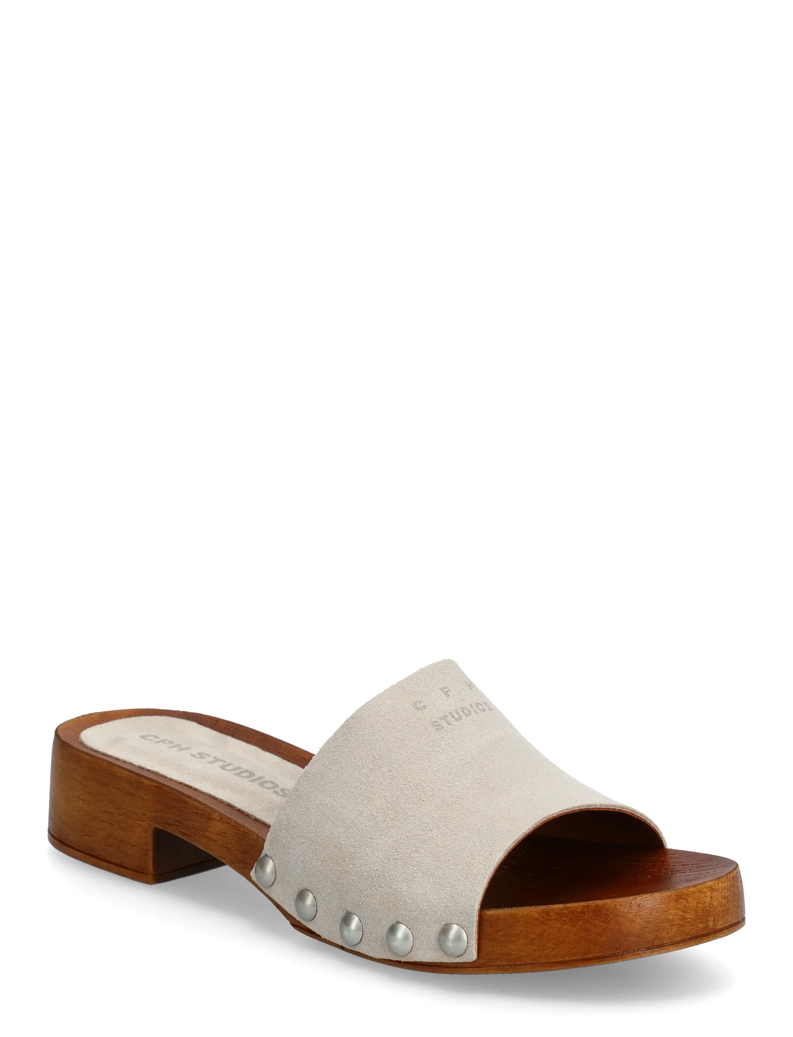 Copenhagen Studios CPH798 suede - Crocksid - LIGHT STONE / grey