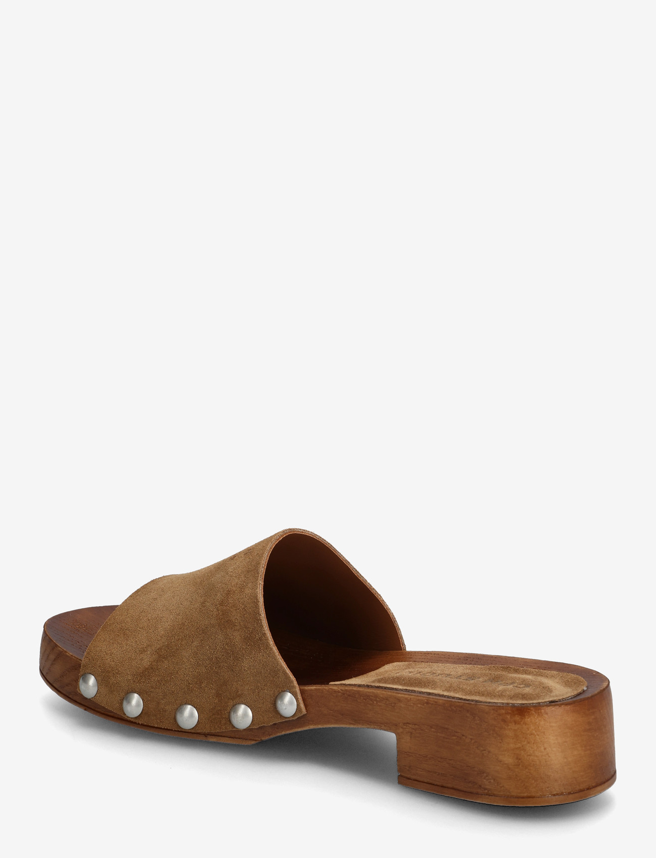 Copenhagen Studios - CPH798 suede - flache pantoletten - new brown - 2