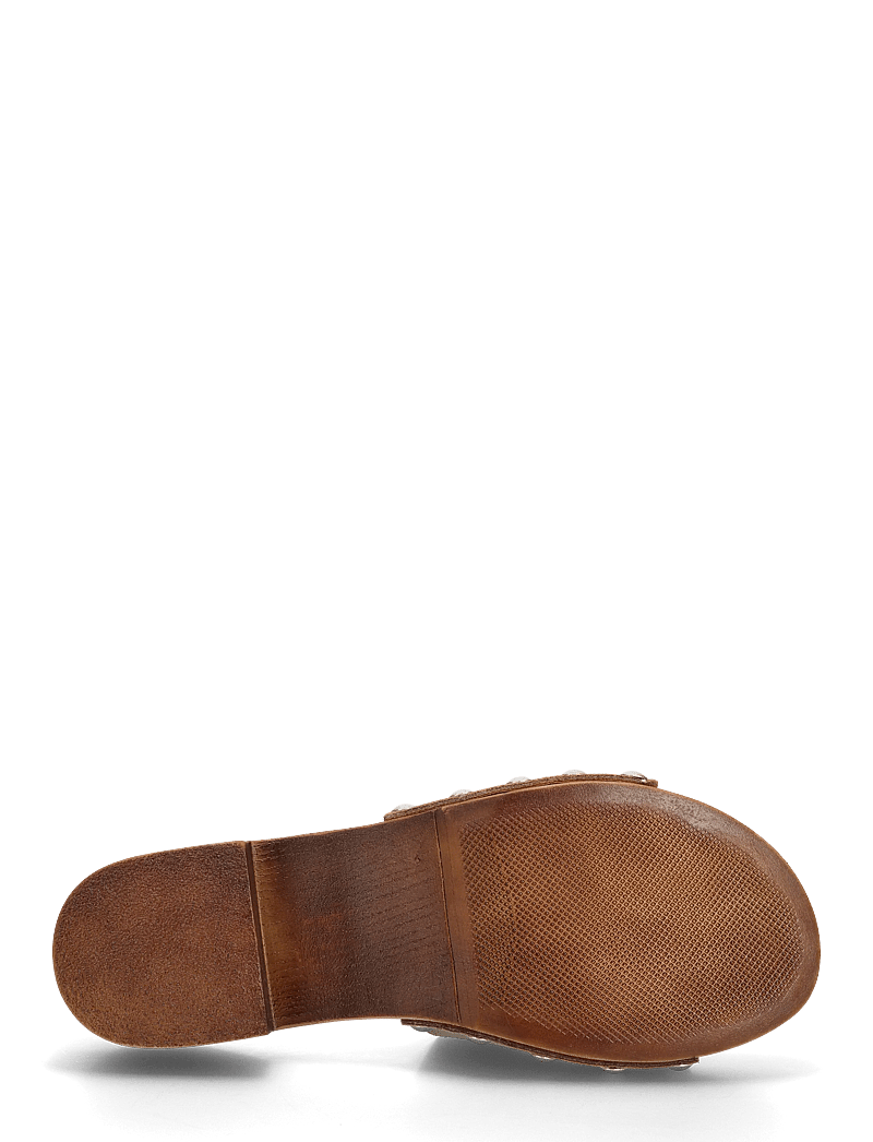 Copenhagen Studios - CPH798 suede - flache pantoletten - new brown - 4