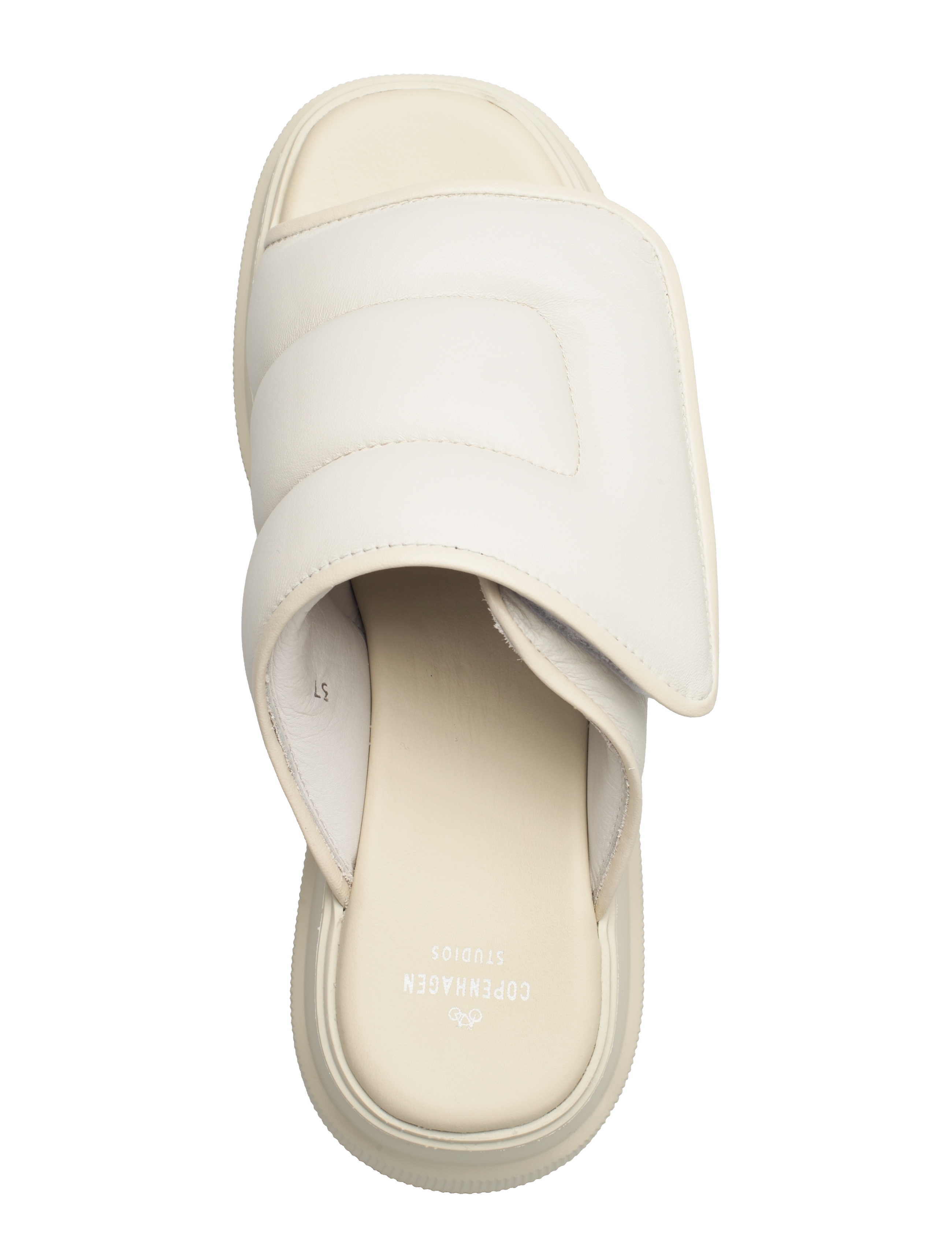 Copenhagen Studios - CPH836 - basutės ant platformos - cream beige - 3