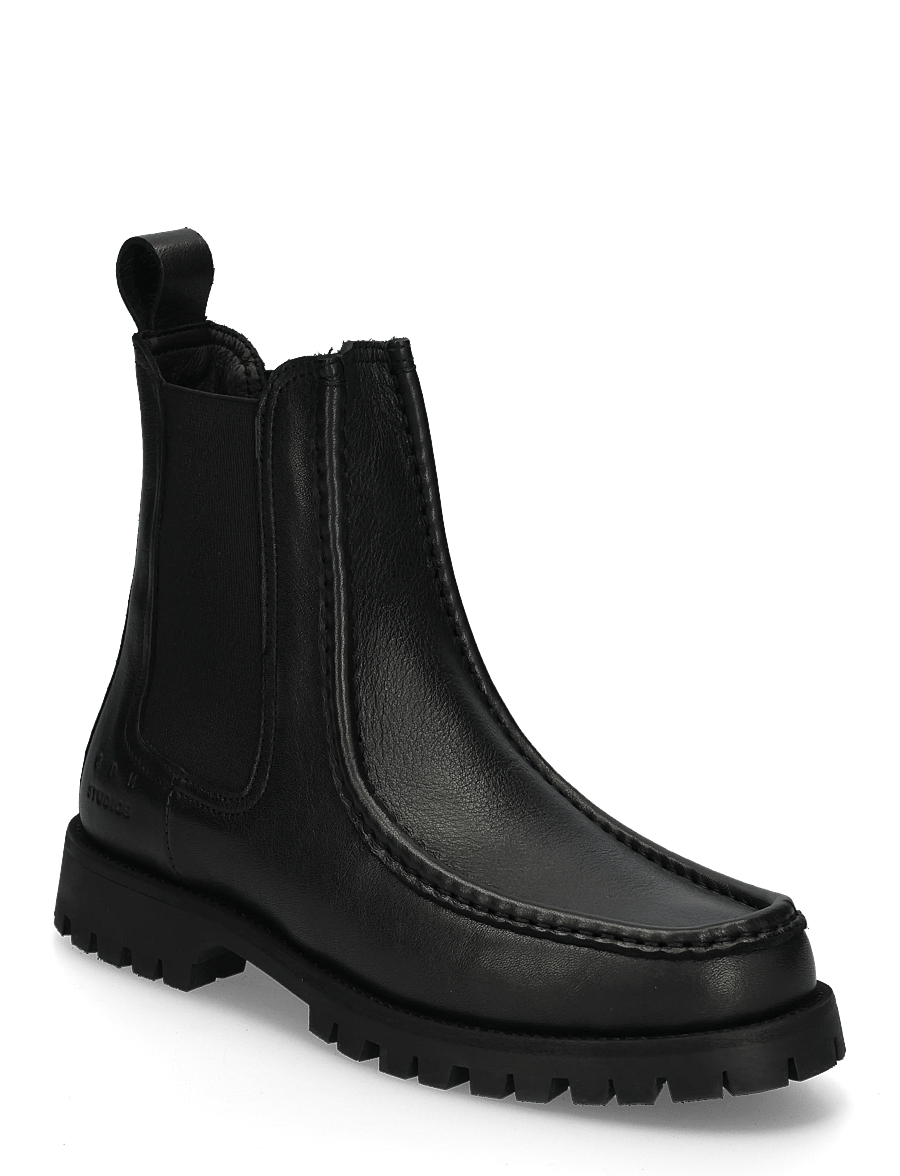 Copenhagen Studios - CPH845 leather black - platta ankelboots - black - 0