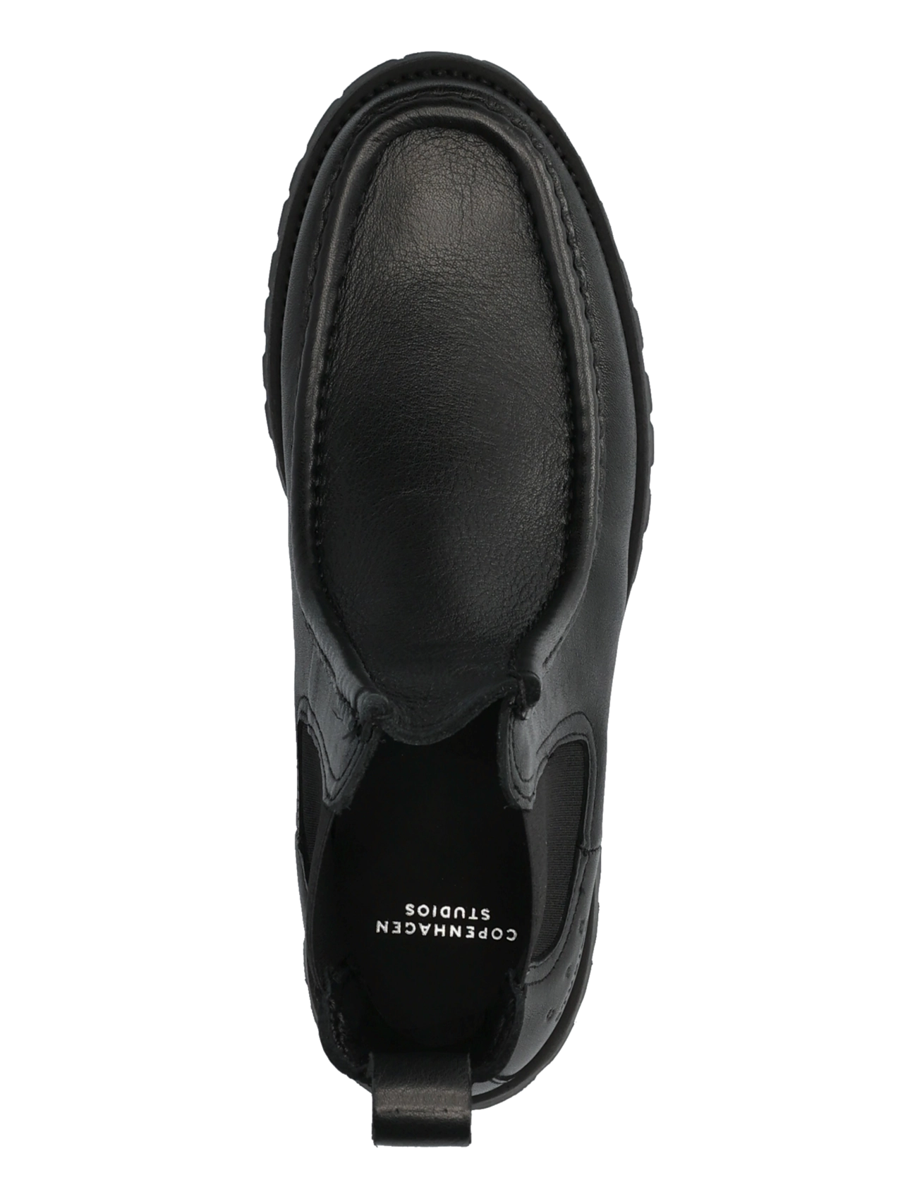 Copenhagen Studios - CPH845 suede chocolate - chelsea boots - black - 3