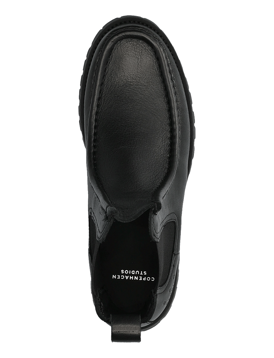 Copenhagen Studios - CPH845 suede chocolate - chelsea-saapad - black - 3