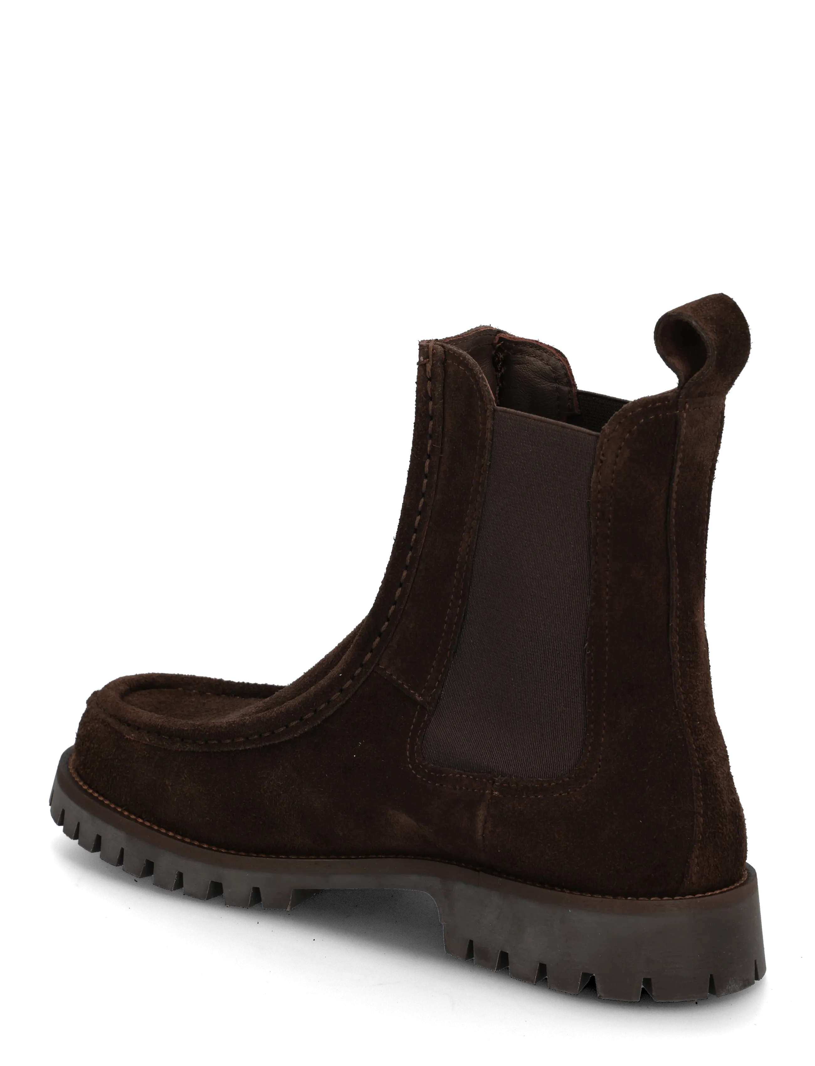 Copenhagen Studios - CPH845 leather black - flat ankle boots - chocolate - 1