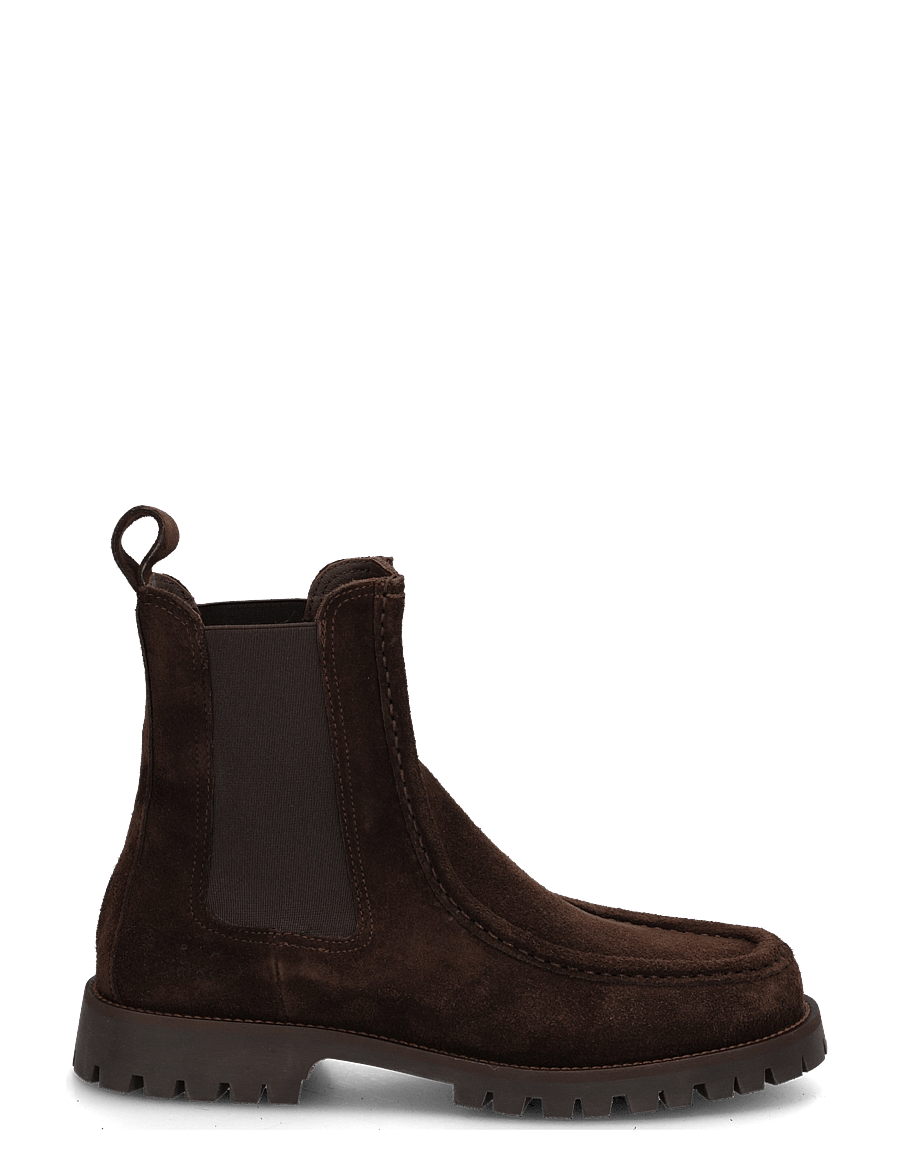 Copenhagen Studios - CPH845 suede chocolate - flache stiefeletten - chocolate - 2