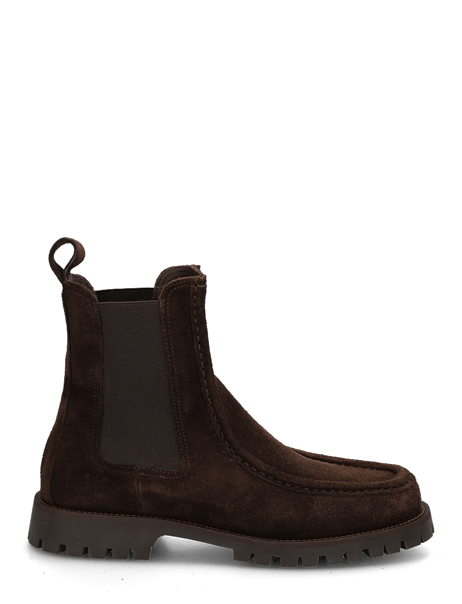 Copenhagen Studios - CPH845 leather black - flade ankelstøvler - chocolate - 2