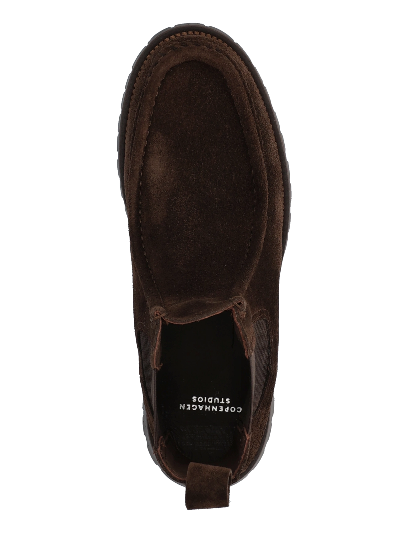 Copenhagen Studios - CPH845 suede chocolate - flache stiefeletten - chocolate - 3