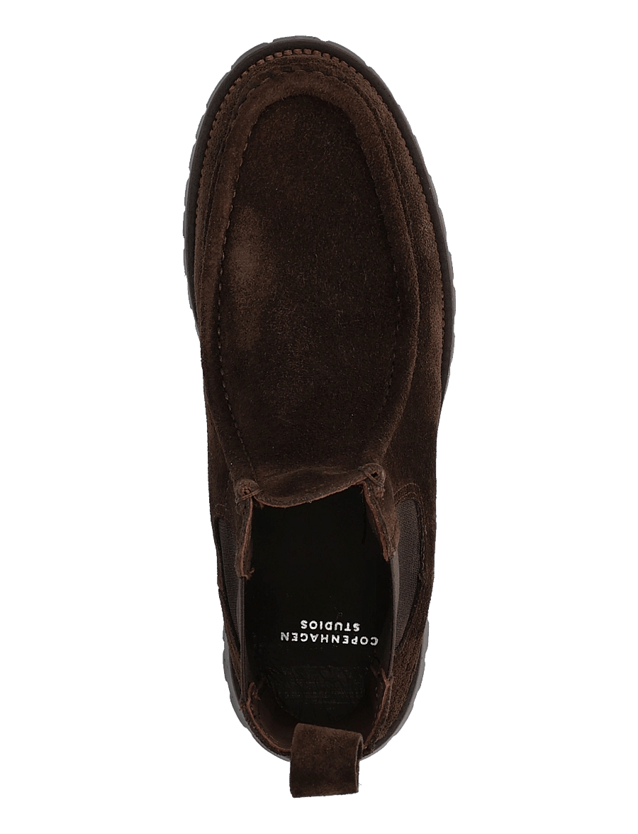 Copenhagen Studios - CPH845 suede chocolate - flache stiefeletten - chocolate - 3