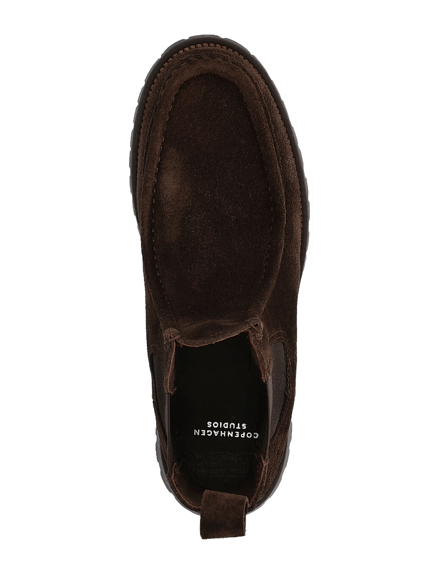 Copenhagen Studios - CPH845 leather black - flade ankelstøvler - chocolate - 3
