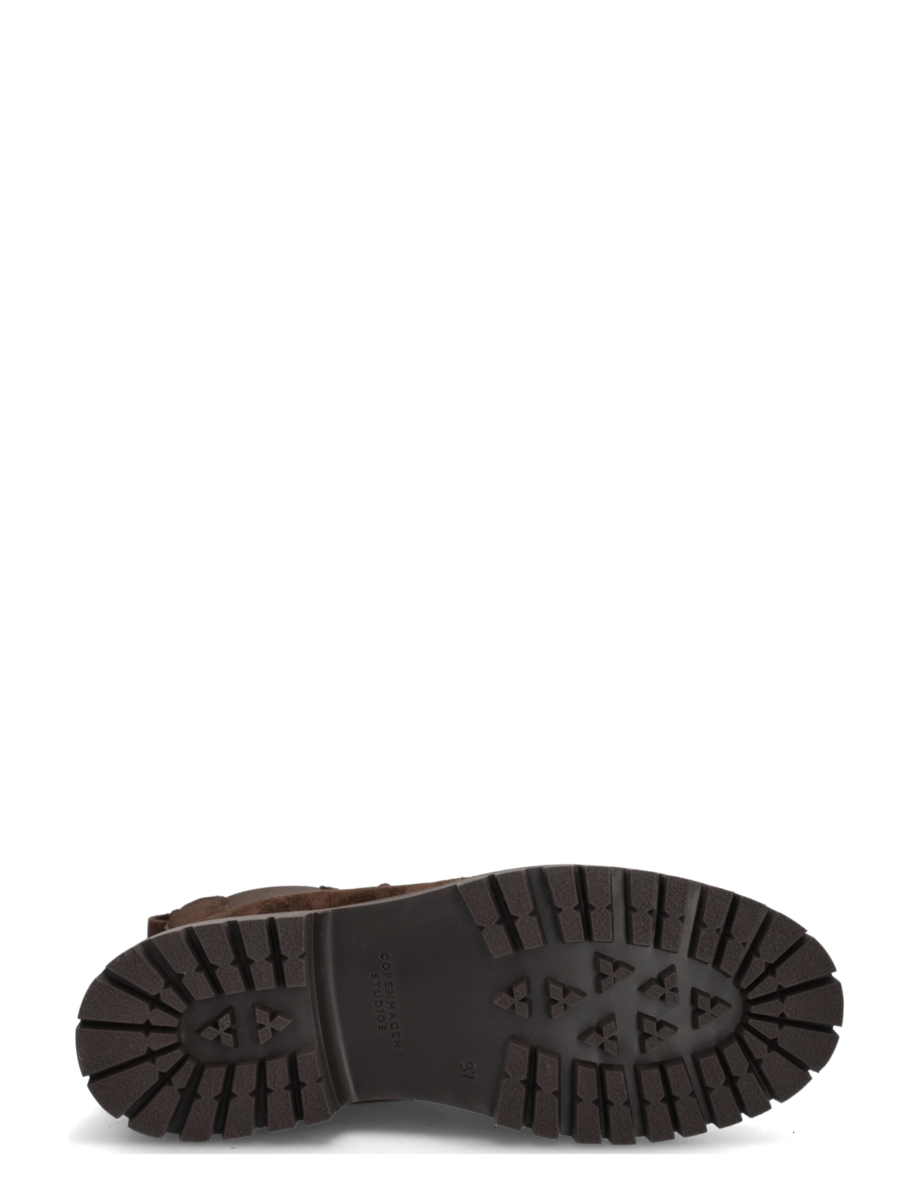 Copenhagen Studios - CPH845 suede chocolate - flache stiefeletten - chocolate - 4