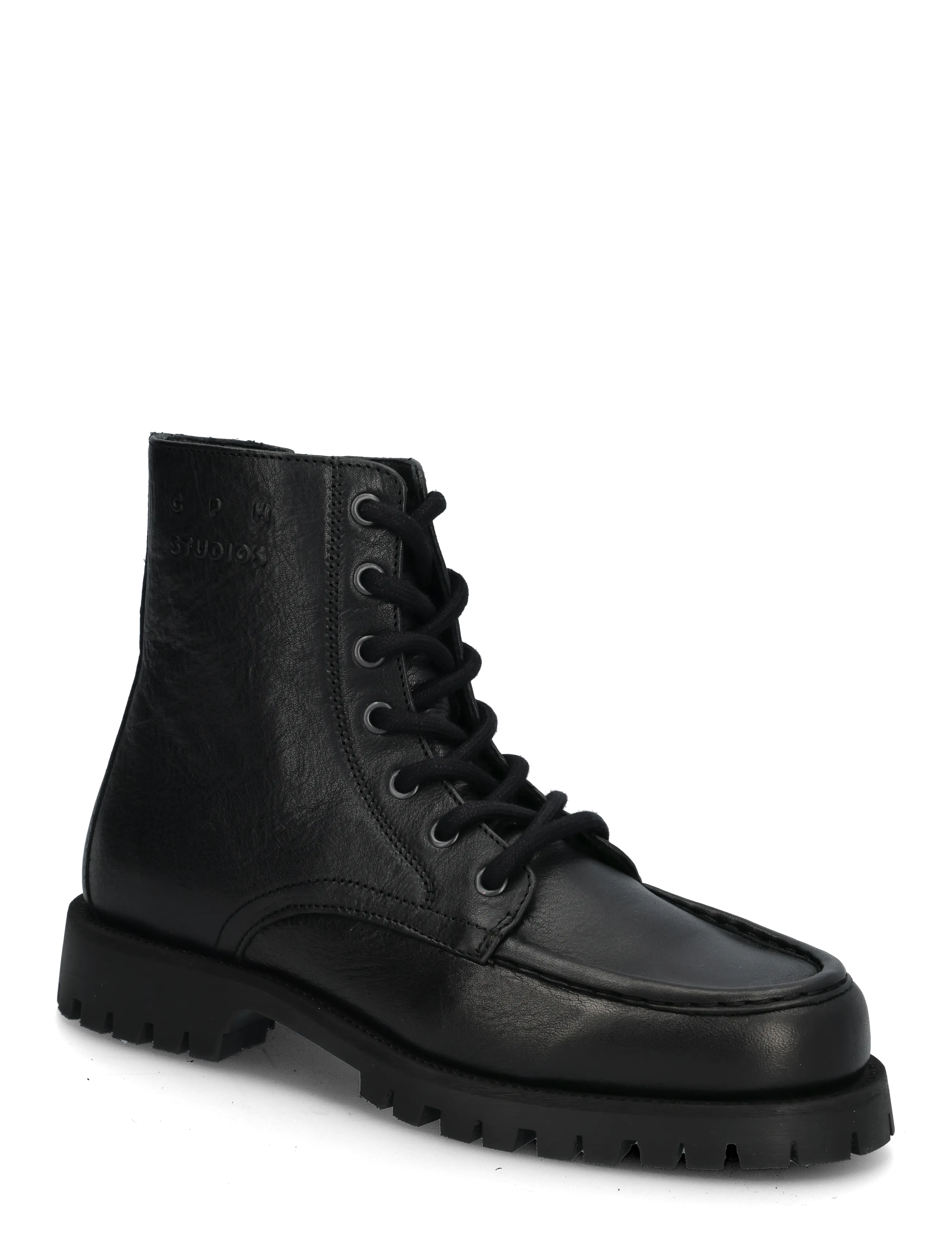 Copenhagen Studios CPH849 grainy leather - Schuhe - BLACK / black